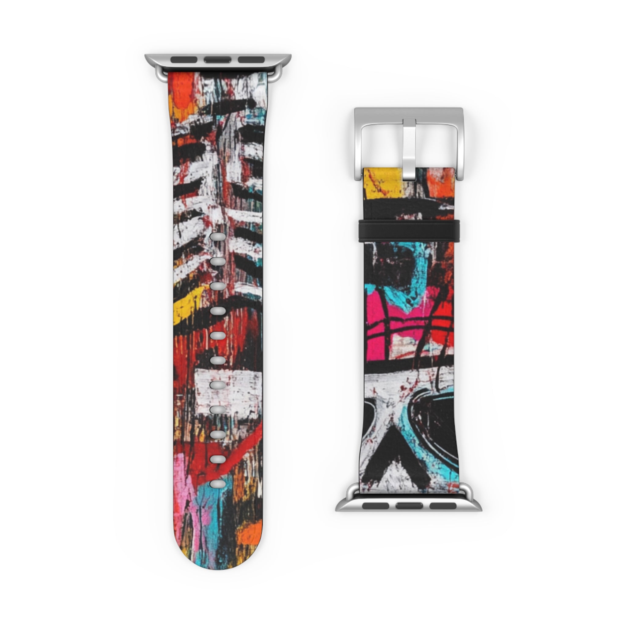 Neon Skull Chaos - Watch Band