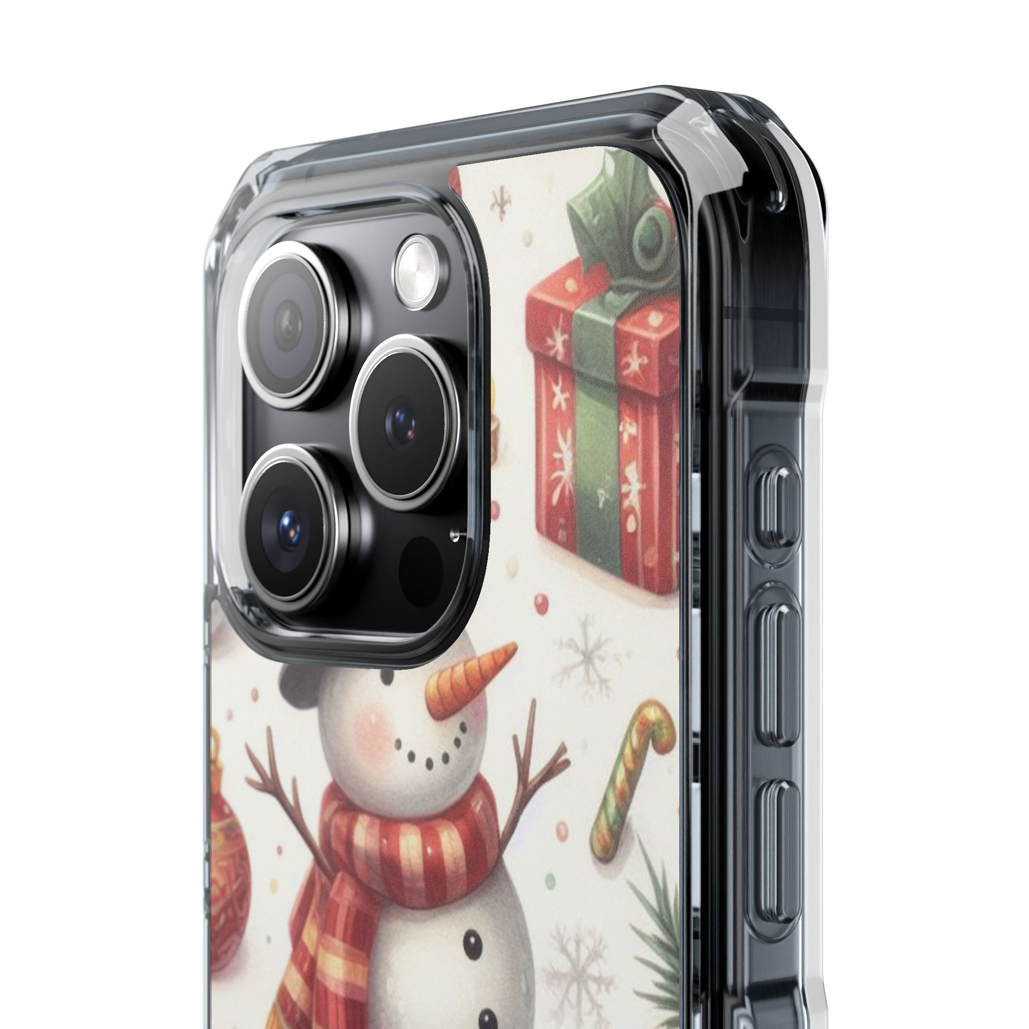 Snowman Welcomes Joy iPhone Case - Impact