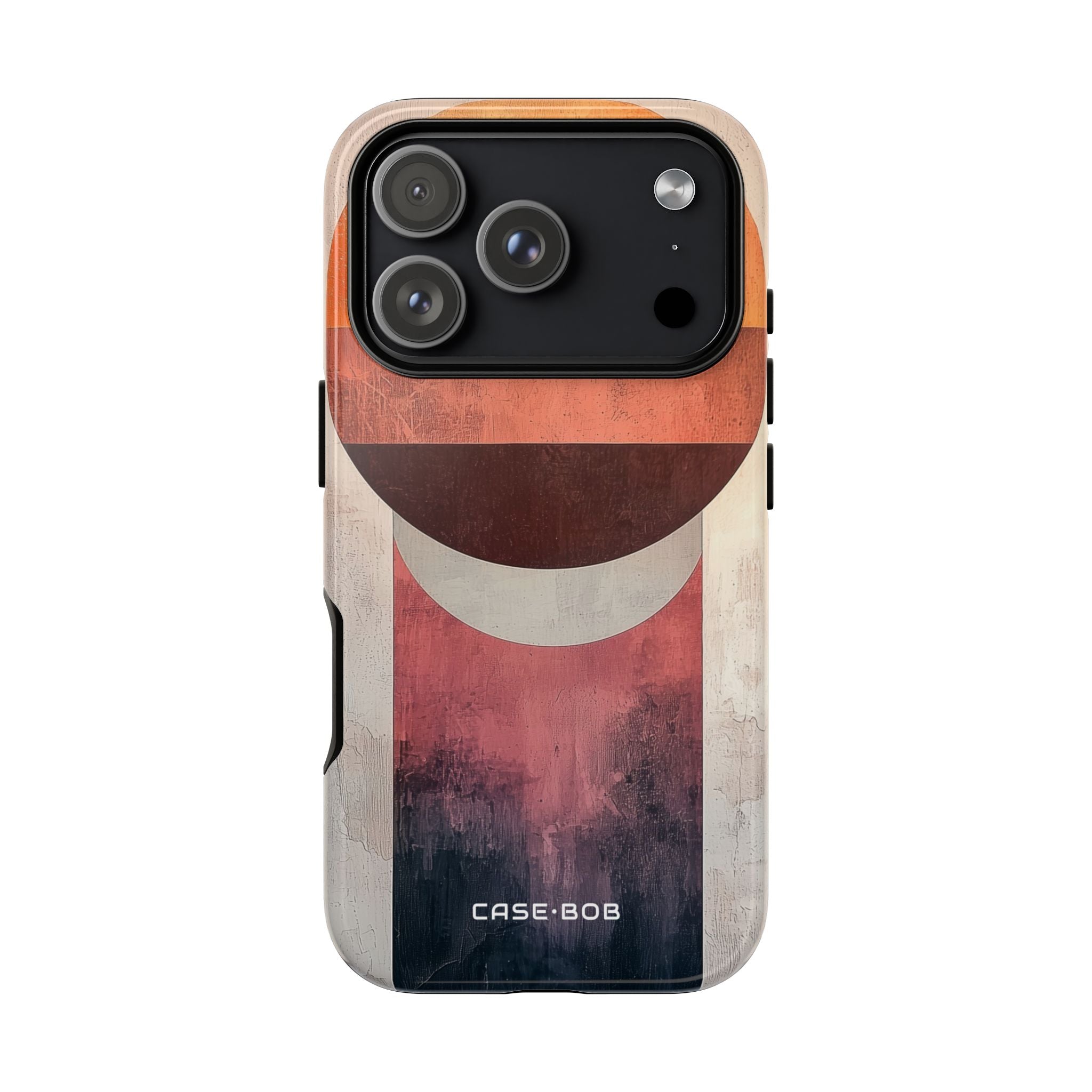 Sunset Orb iPhone 17 Pro Case - Tough