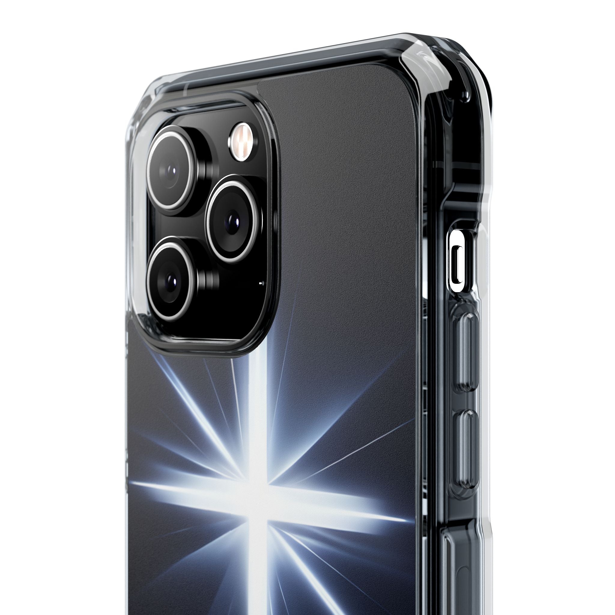 Luminous Cross Radiance iPhone Case - Impact