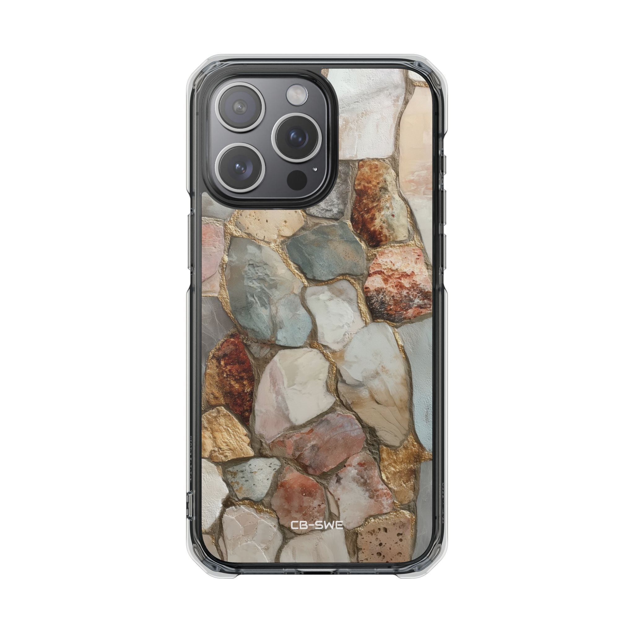Stone Mosaic Dance iPhone Case - Impact