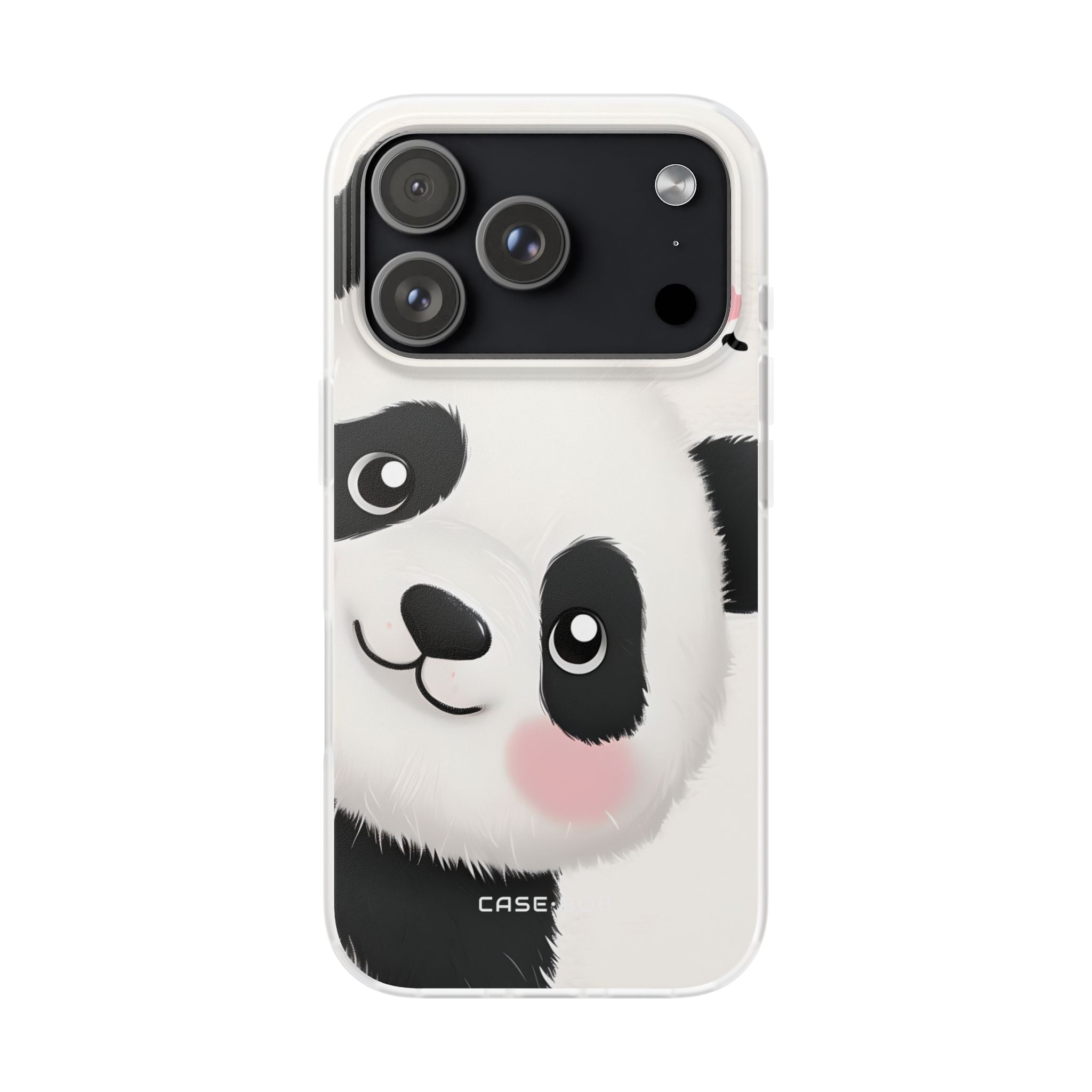 Panda Glow iPhone 17 Pro Case - Soft