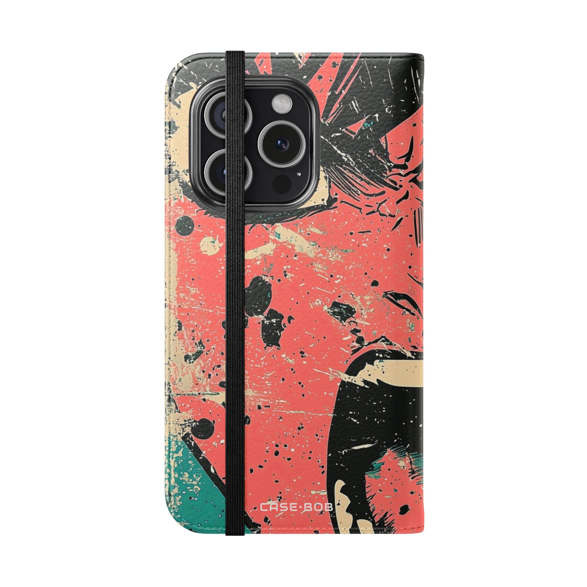 Shouting Face Burst - iPhone 15 Pro Case - Wallet