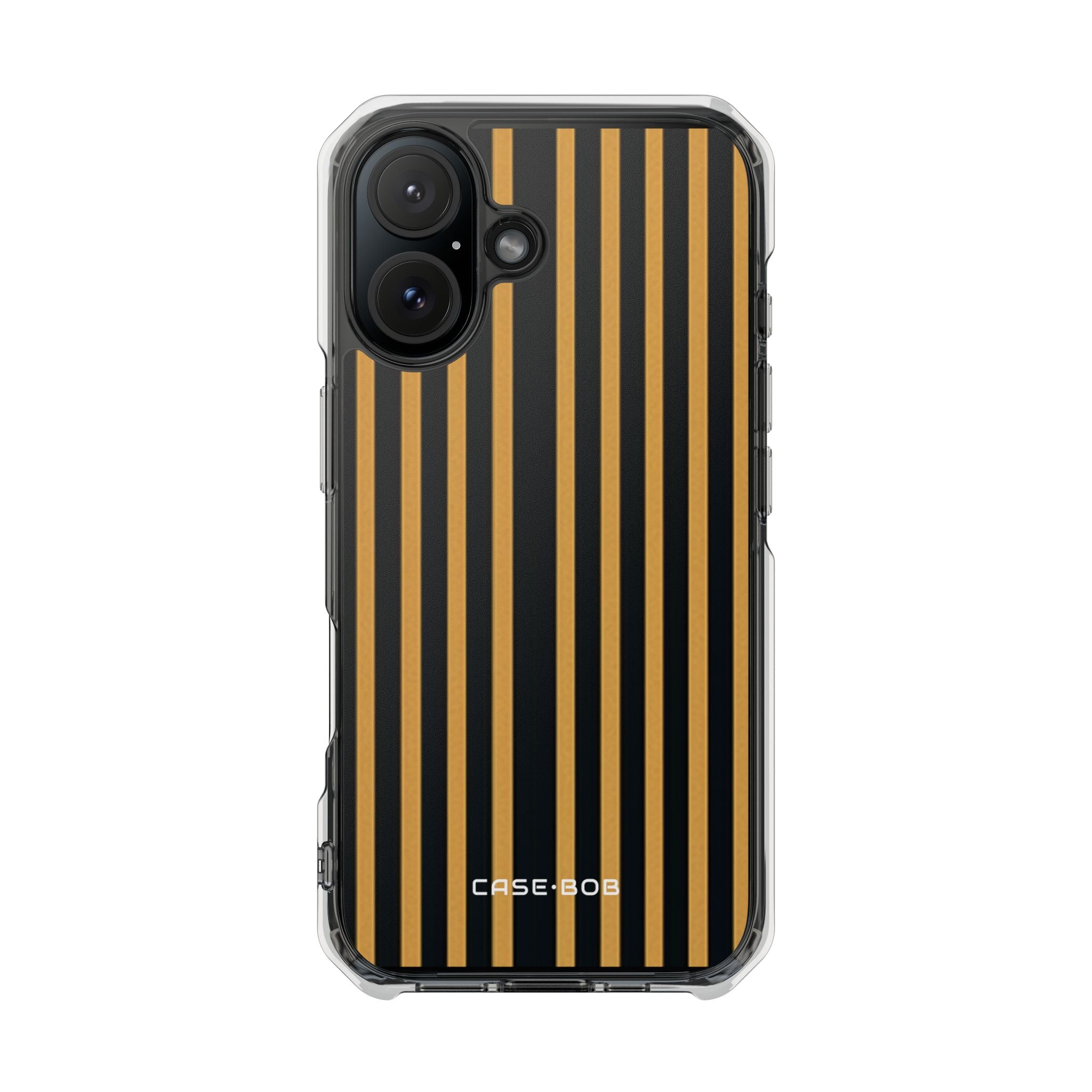 Golden Stripes iPhone 15 Case - Impact