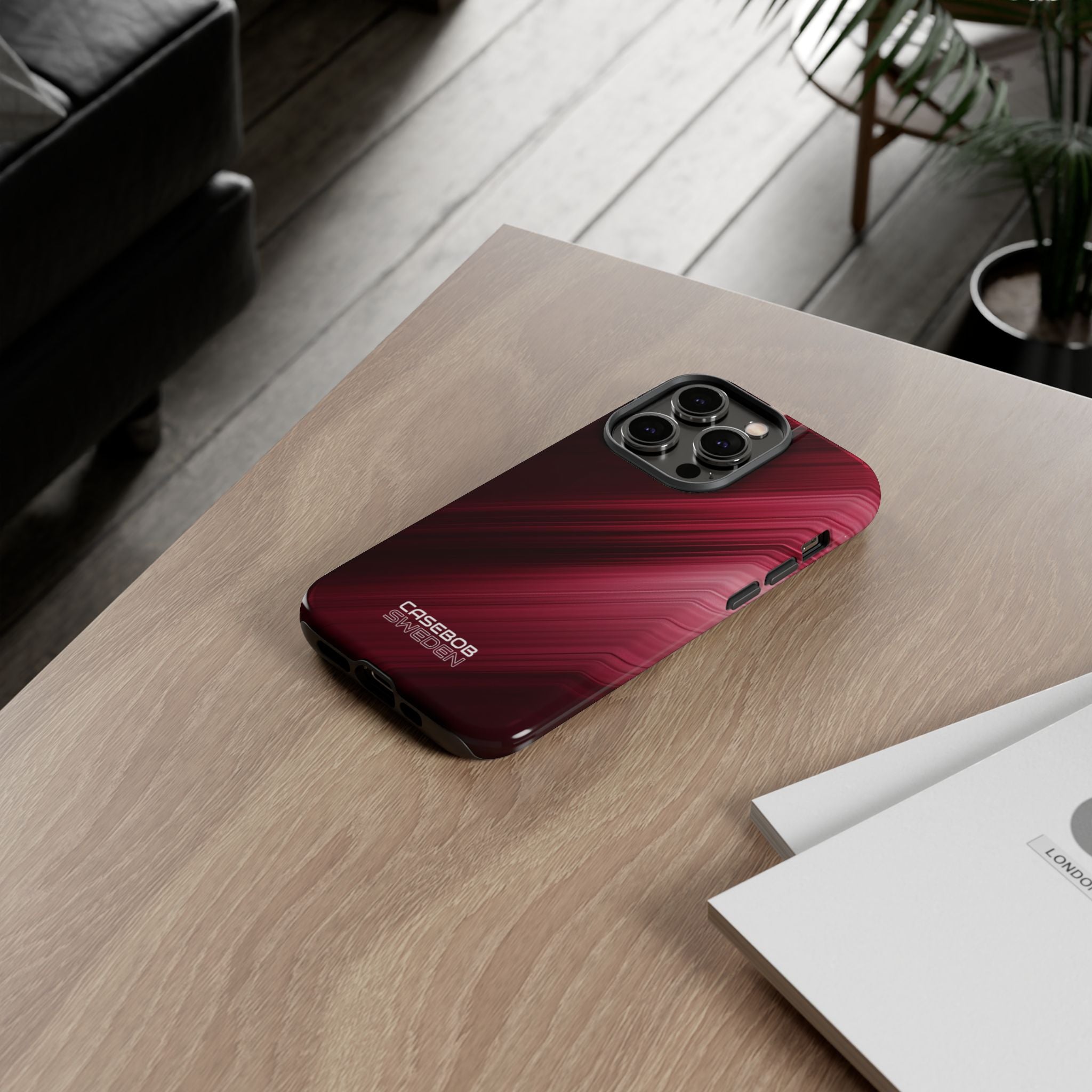 Crimson Drift Motion iPhone 14 - Tough