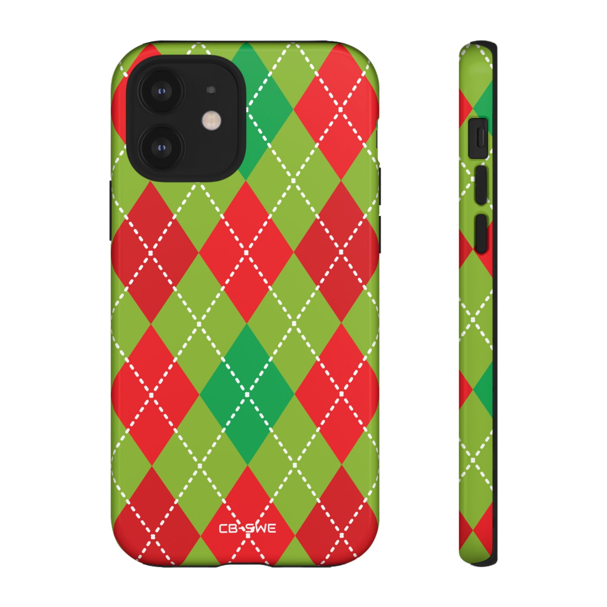 Diamond Shapes Dance - iPhone Case