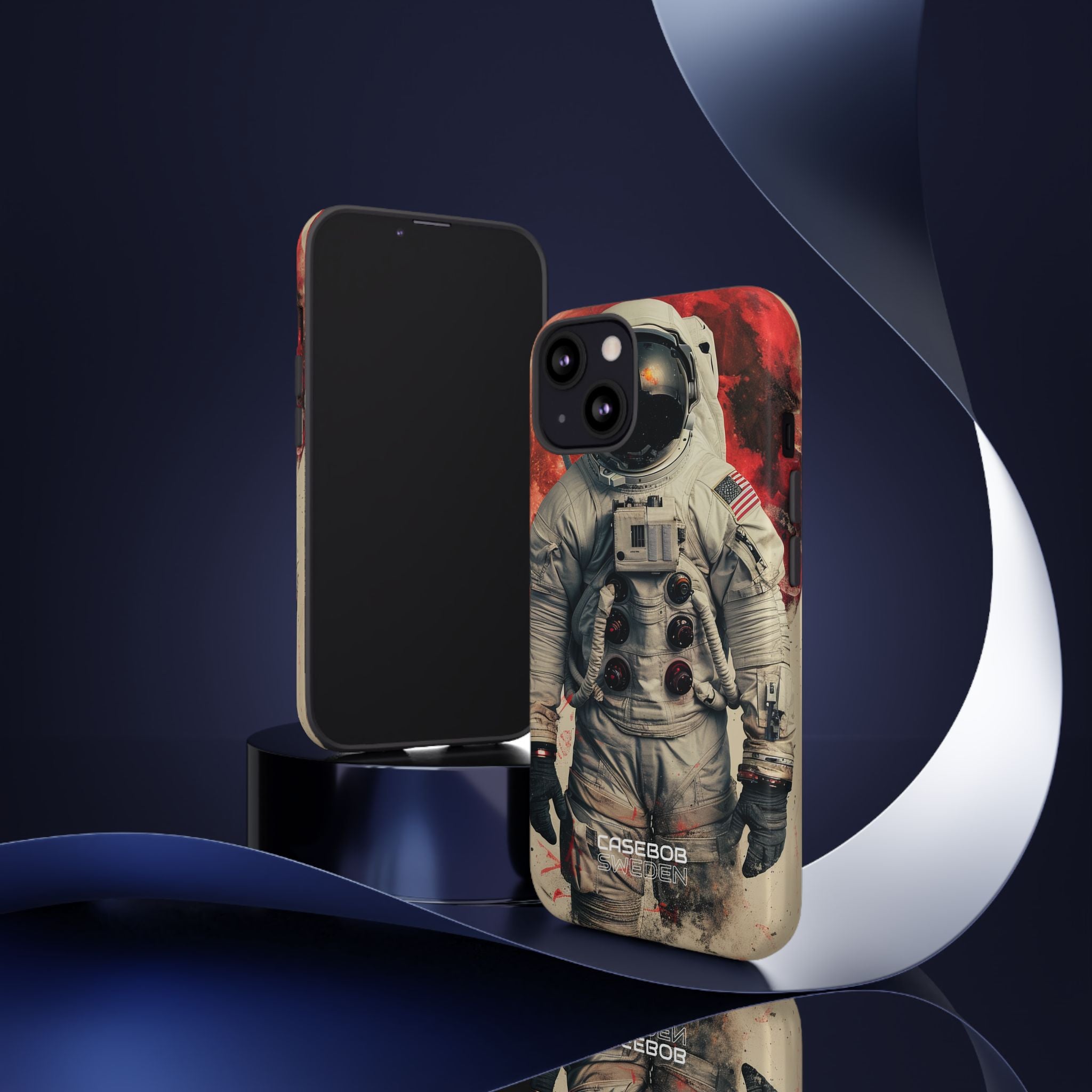 Crimson Spacewalk Dream iPhone 13 - Tough