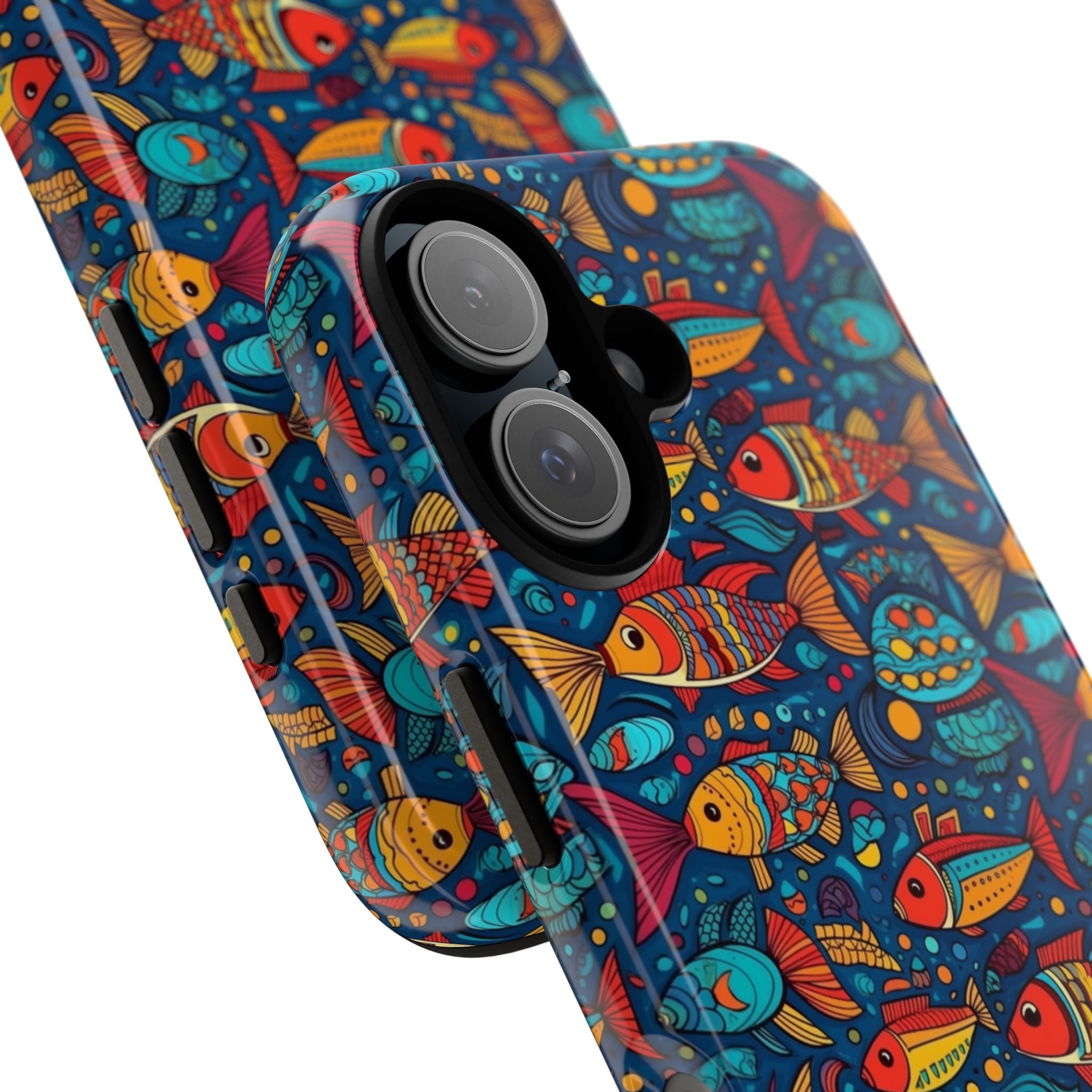 Fish Dance Joyfully - iPhone Case