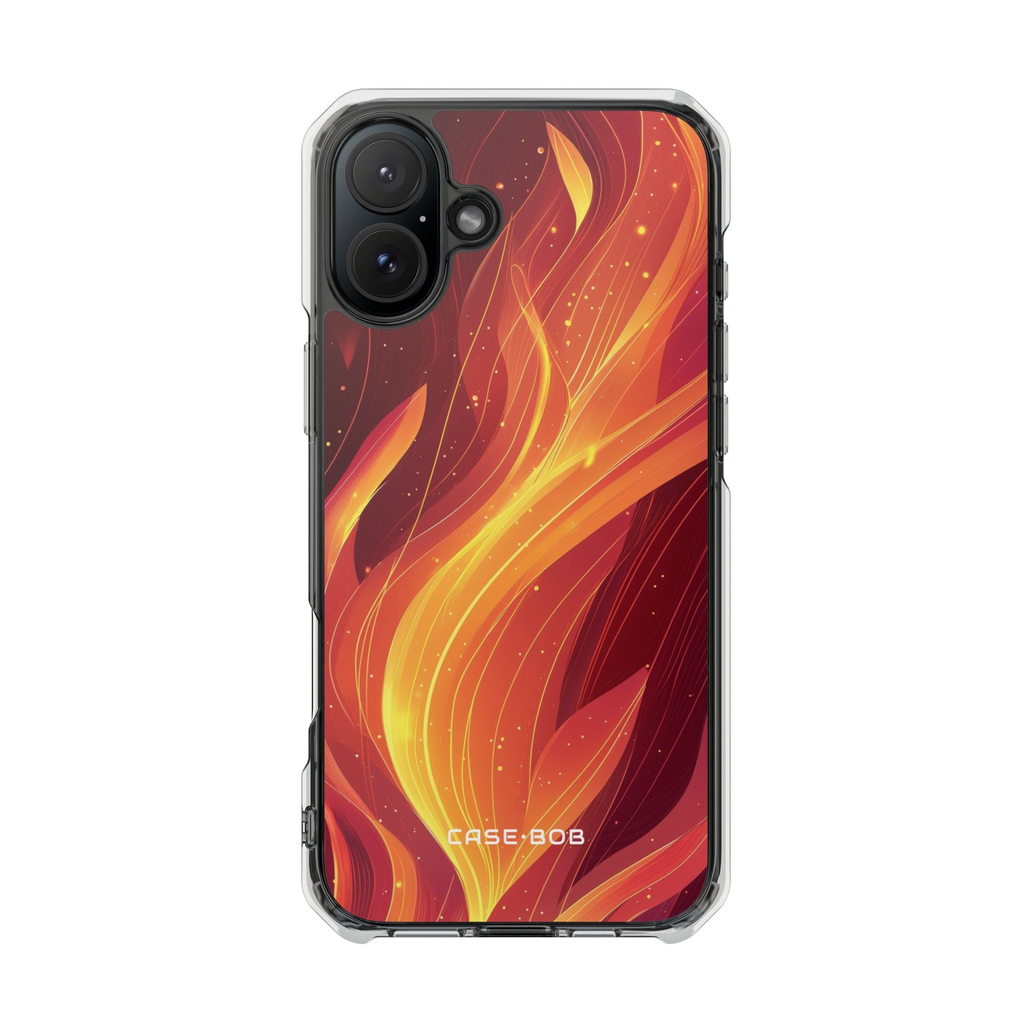 Flaming Flow iPhone 16 Plus Case - Impact