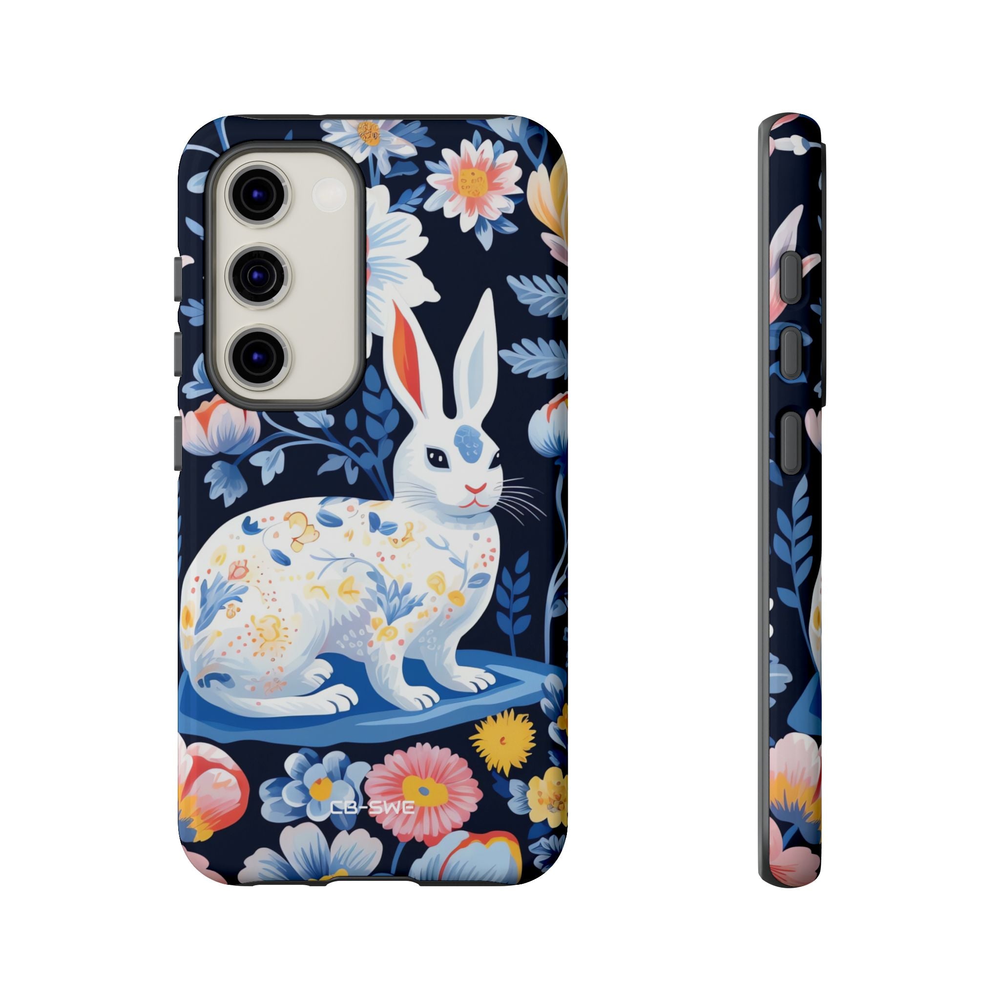 Floral Rabbit Dances - Samsung Case