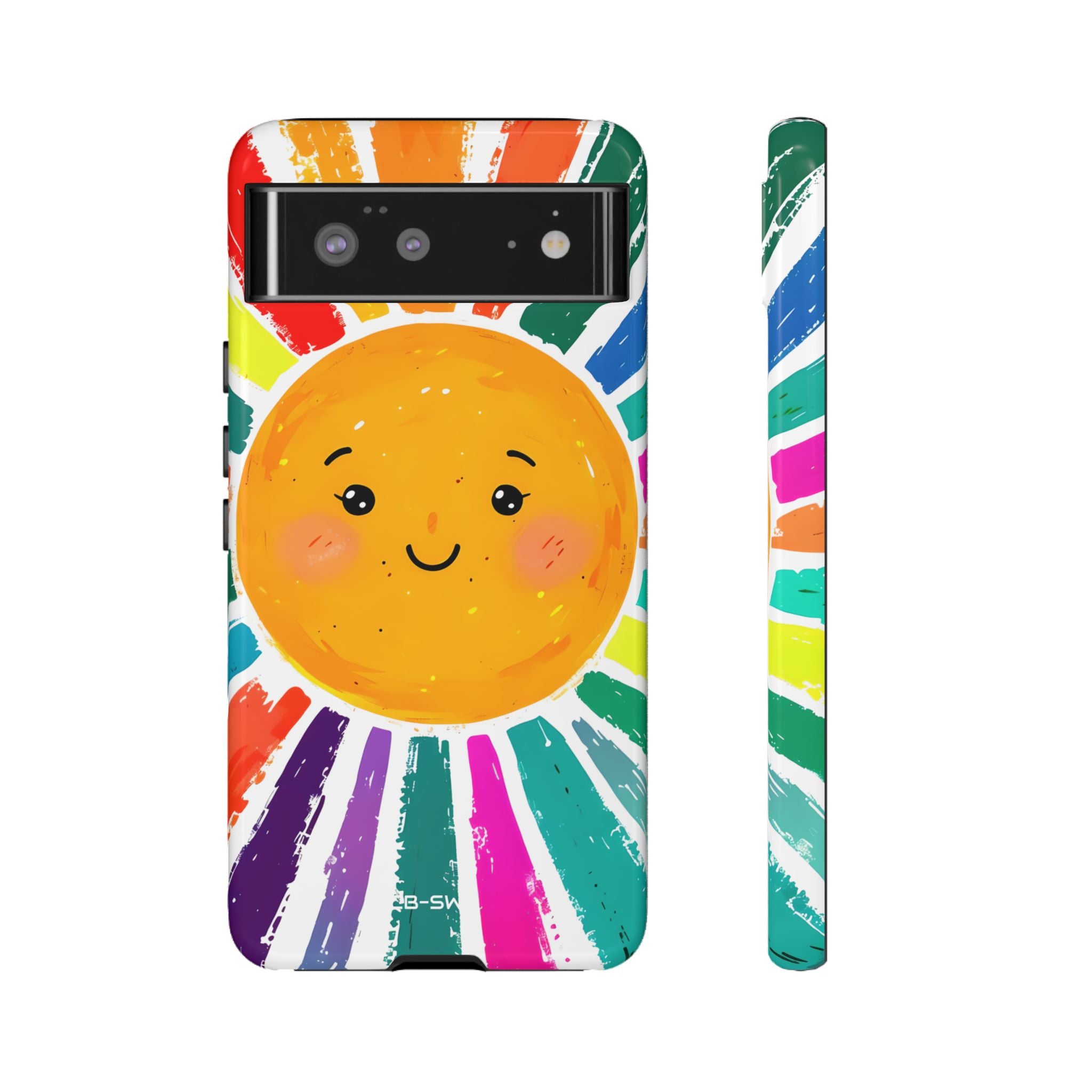 Radiant Smiling Sun - Google Pixel Case