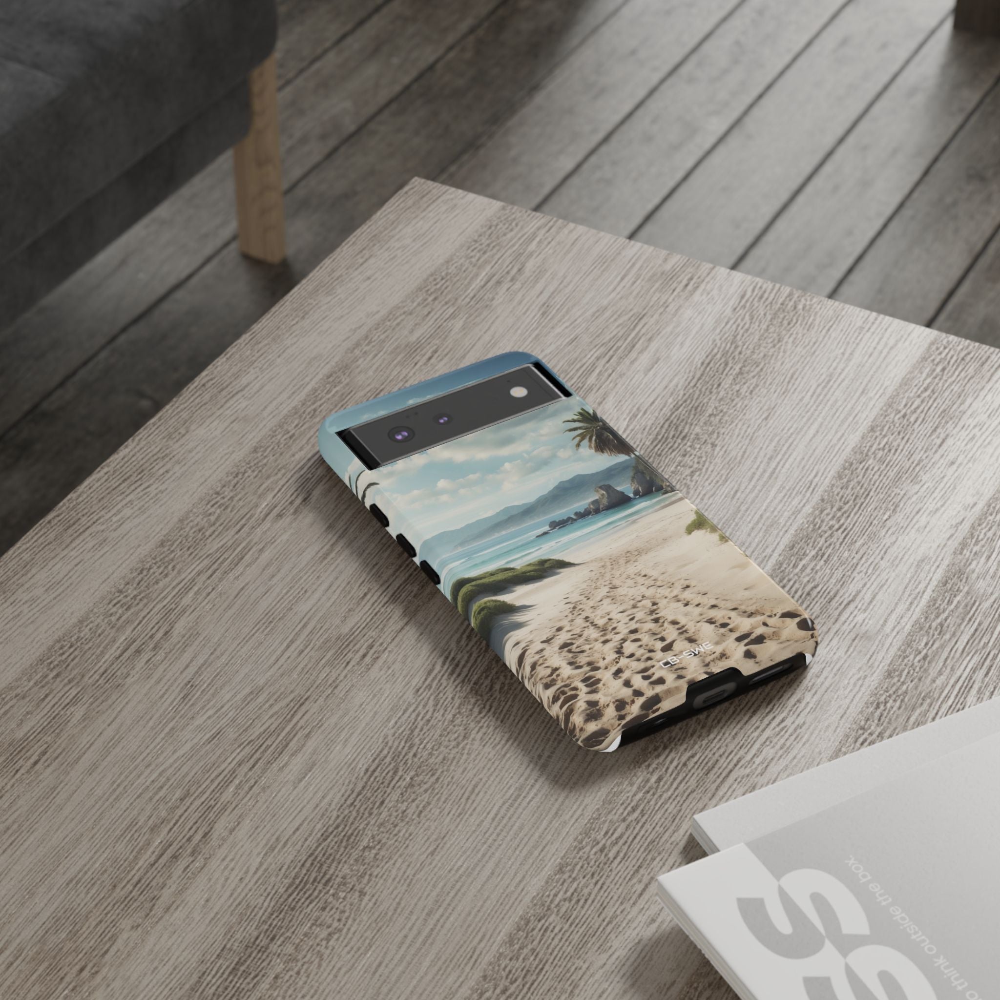 Footprints Trace Sand - Google Pixel Case