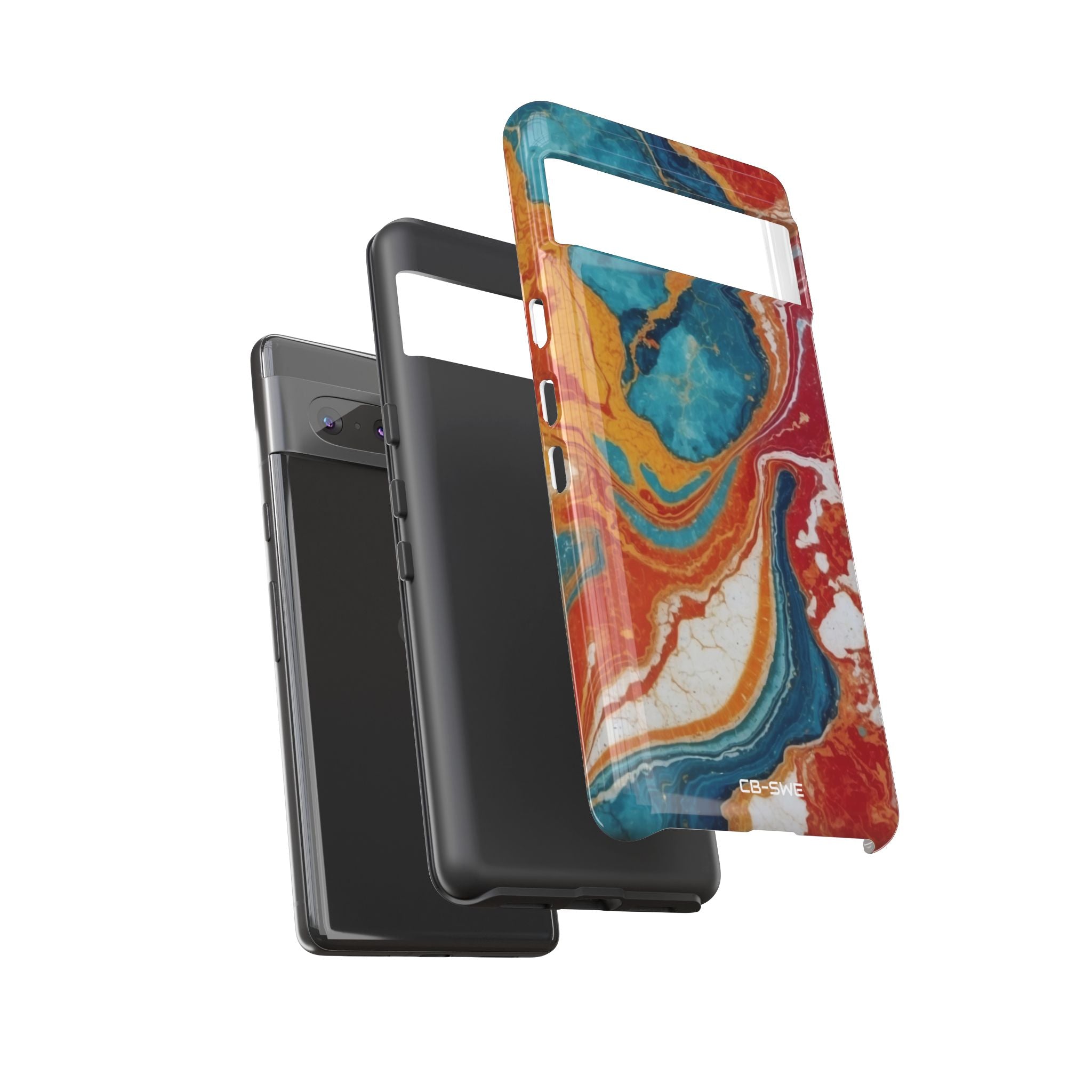 Swirls Embrace Light - Google Pixel Case