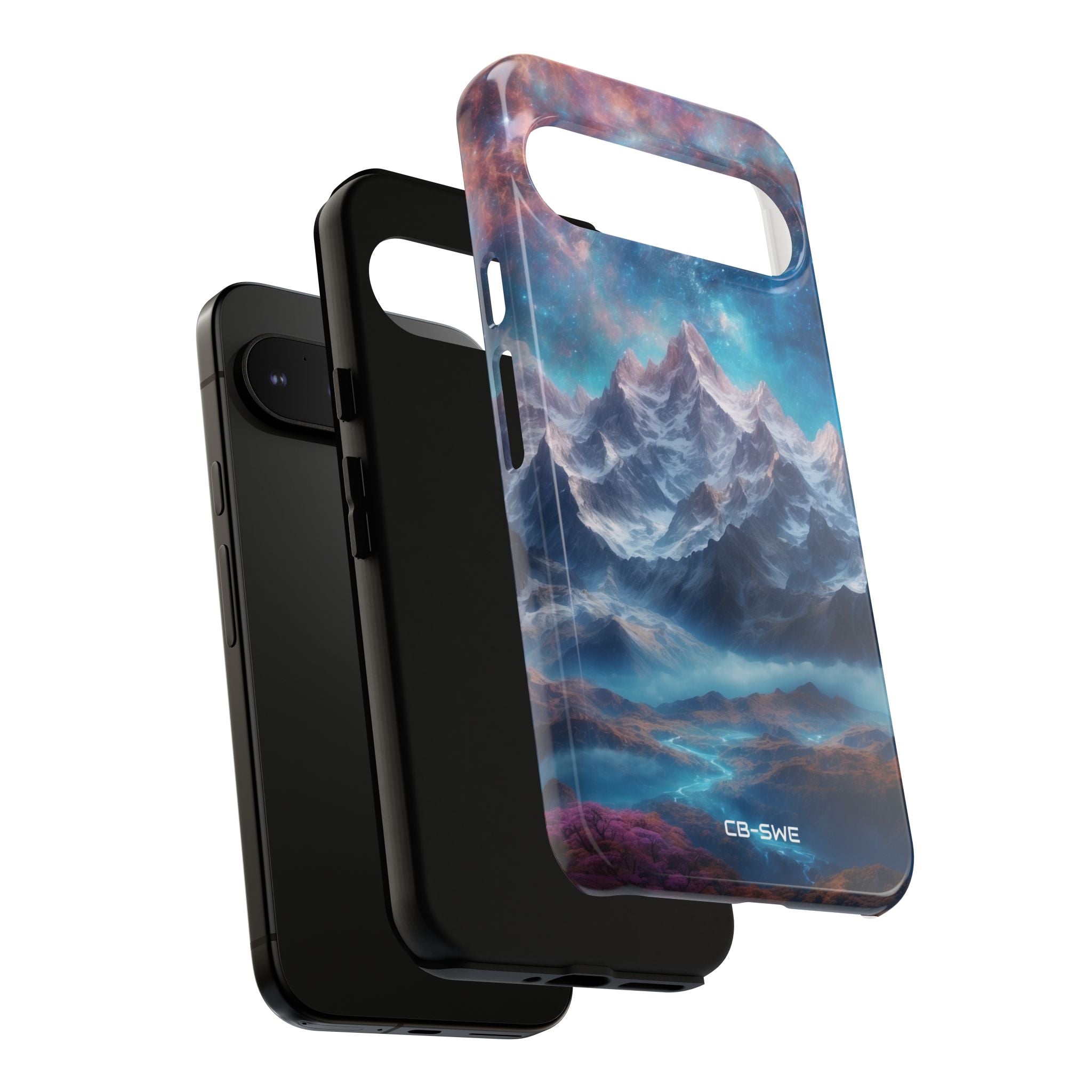 Celestial Mountains Rise - Google Pixel Case