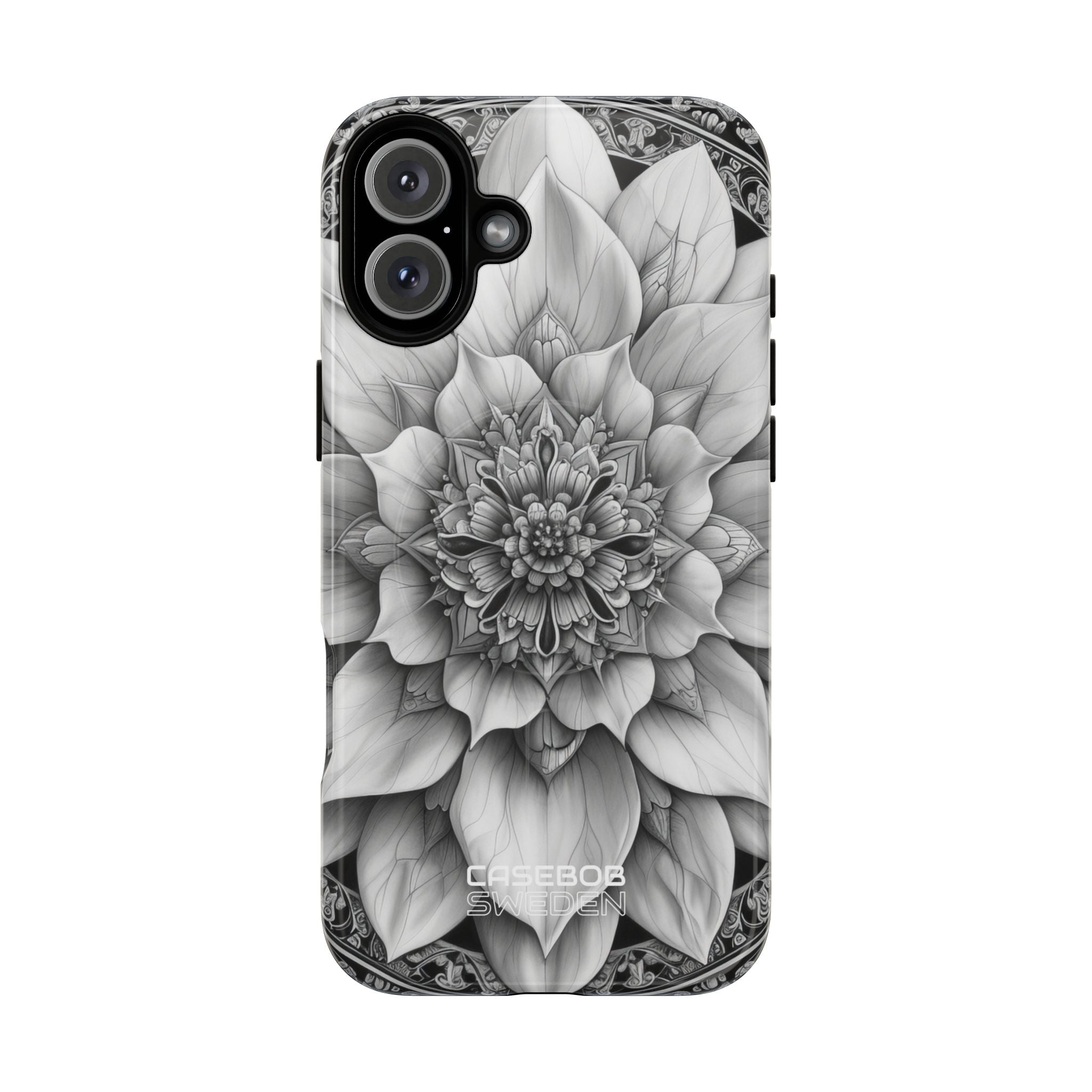 Cosmic Floral Mandala iPhone 16 - Tough+