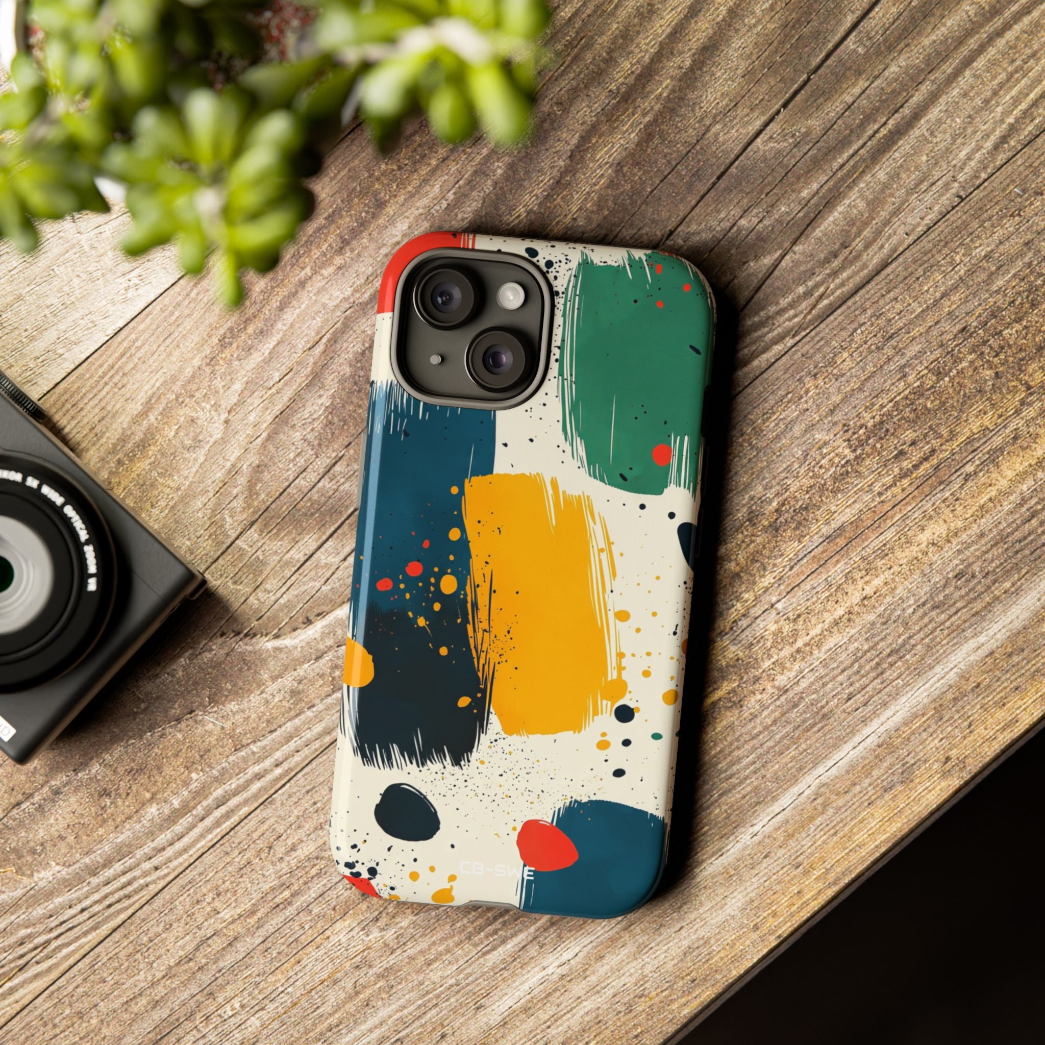 Vibrant Color Fusion - iPhone Case