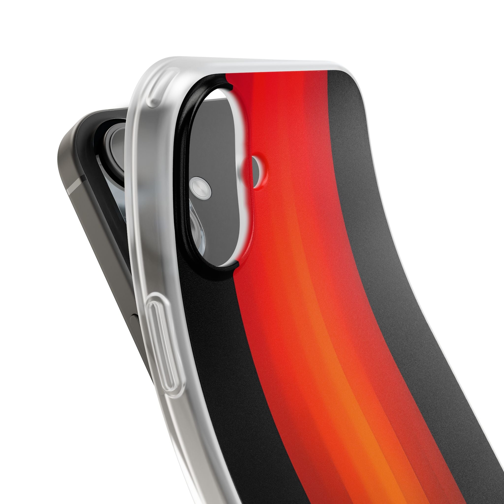 Crimson Column iPhone 16 Plus Case - Soft