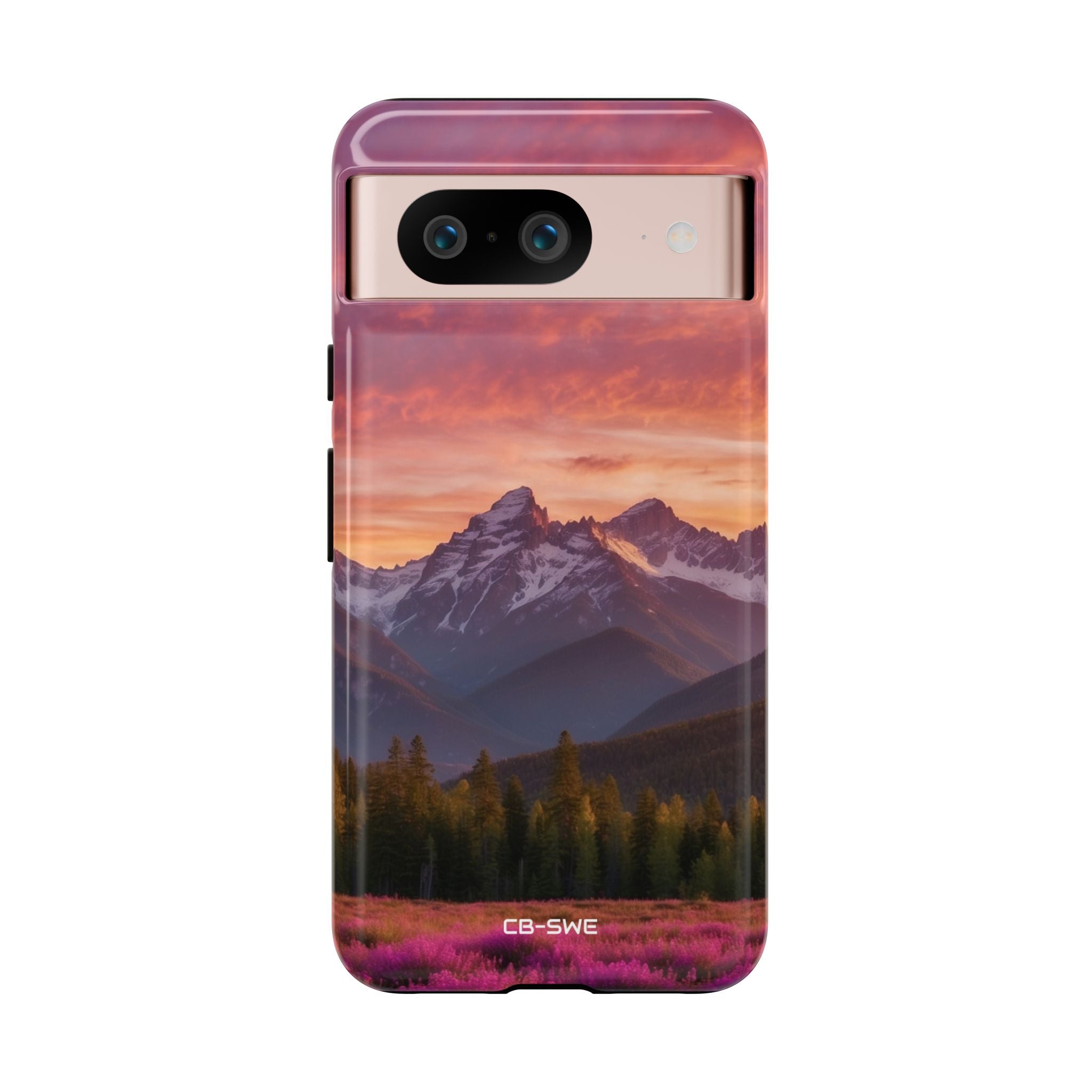 Mountain Peaks Glow - Google Pixel Case