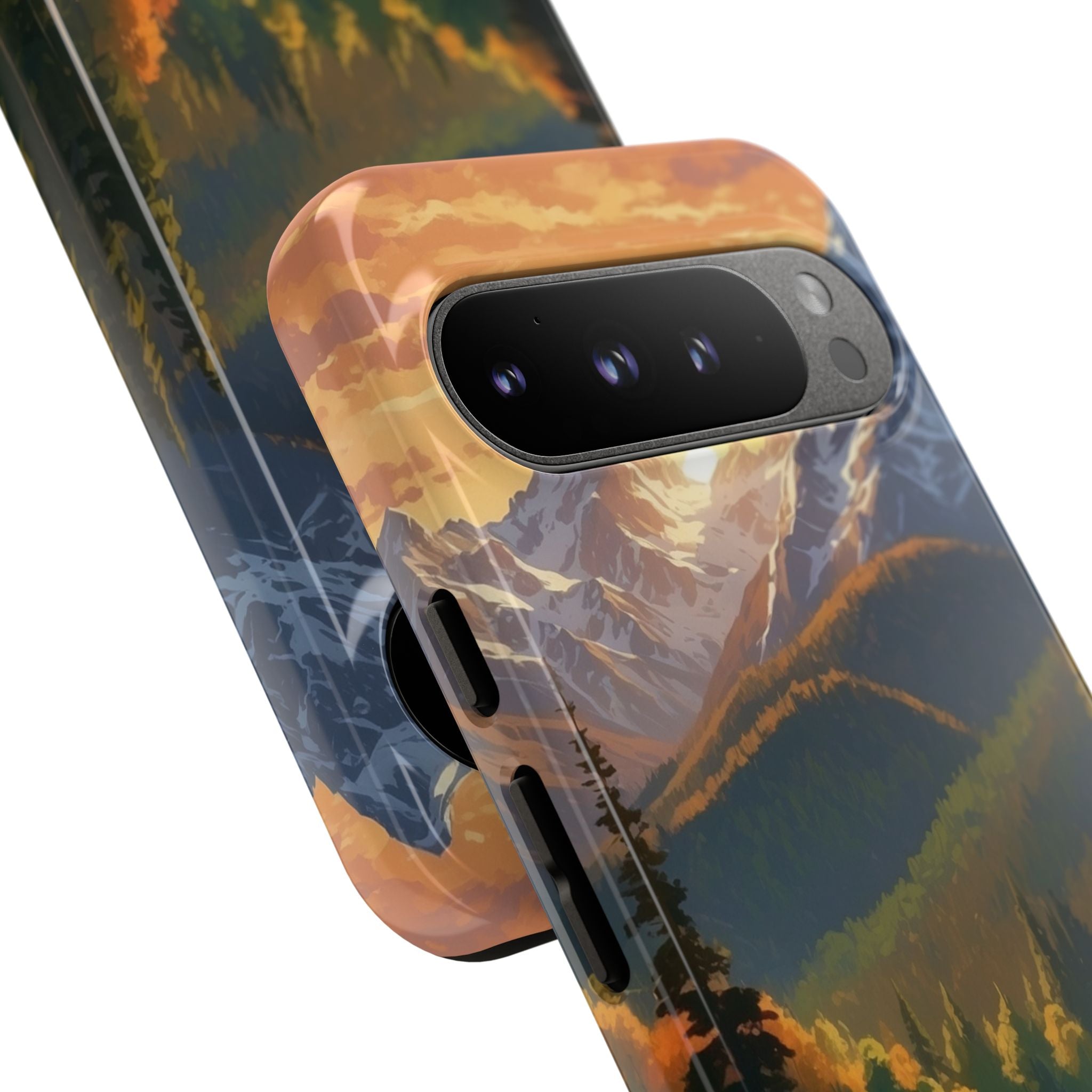 Mountain Reflections Glimmer - Google Pixel Case