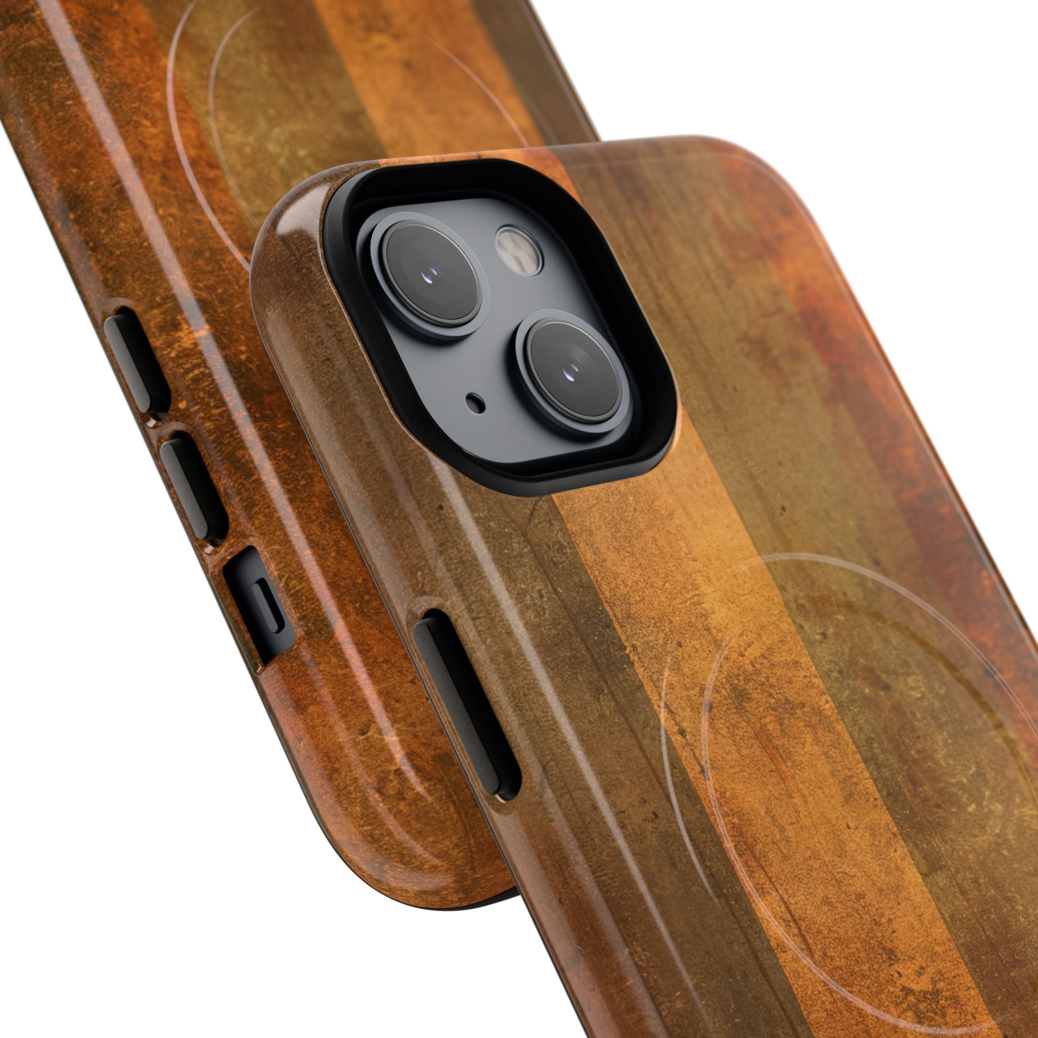 Rustic Striped Texture iPhone 14 - Tough+