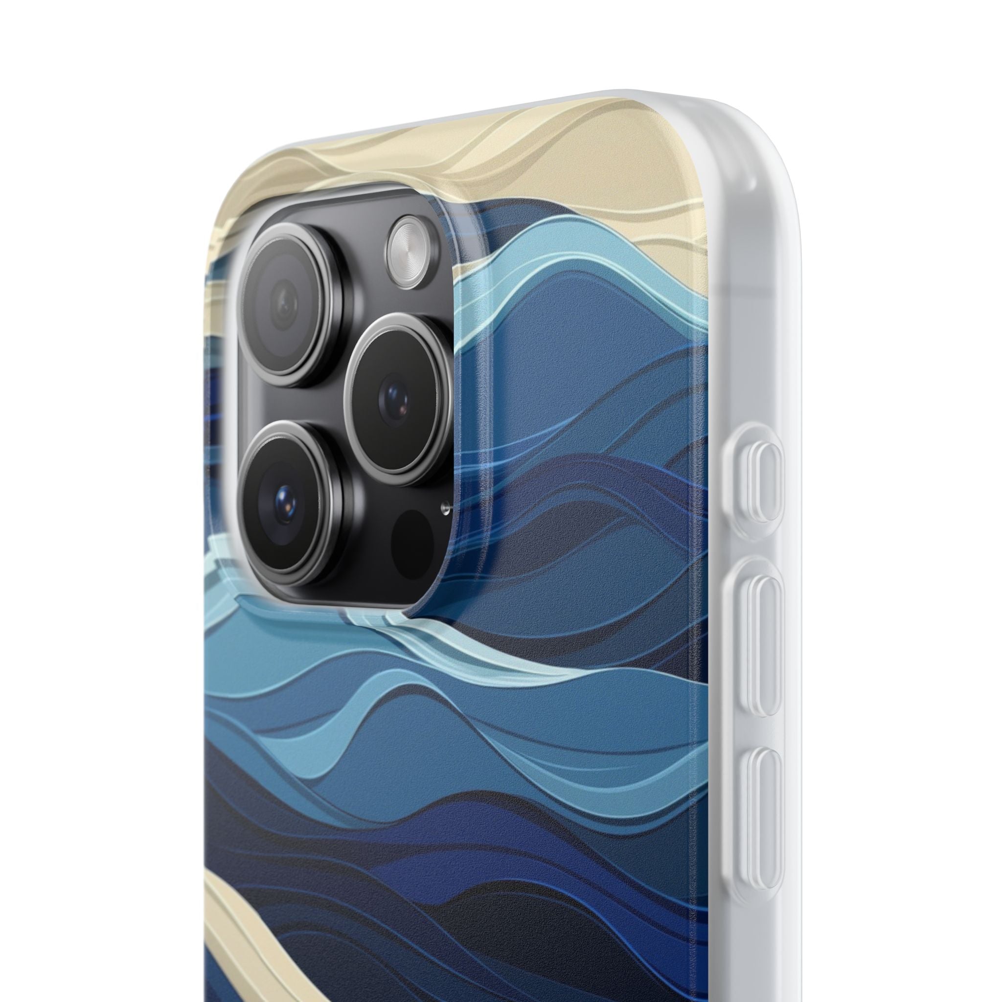 Ocean Rhythm iPhone 15 Pro Case - Soft