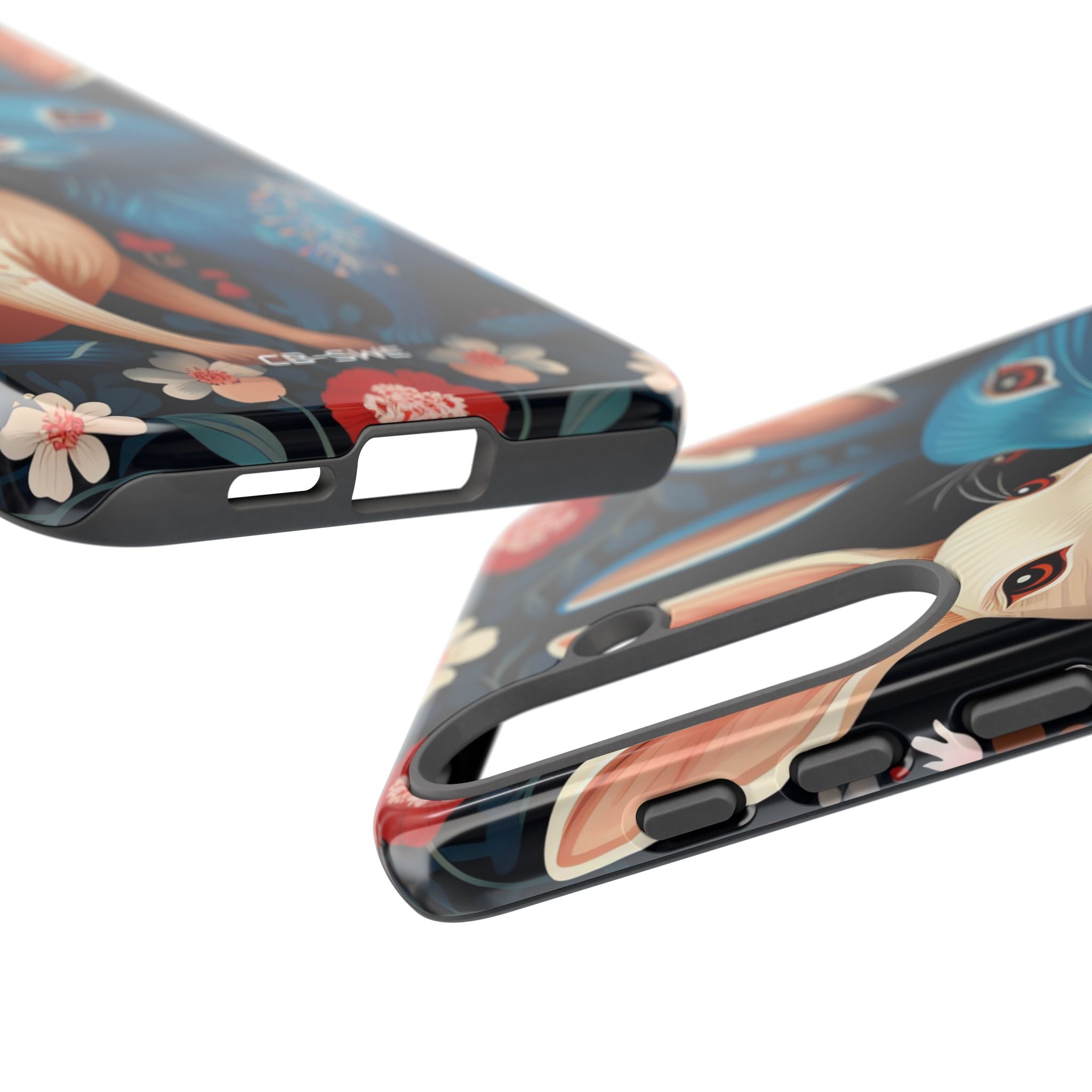 Rabbits Embrace Blossoms - Samsung Case