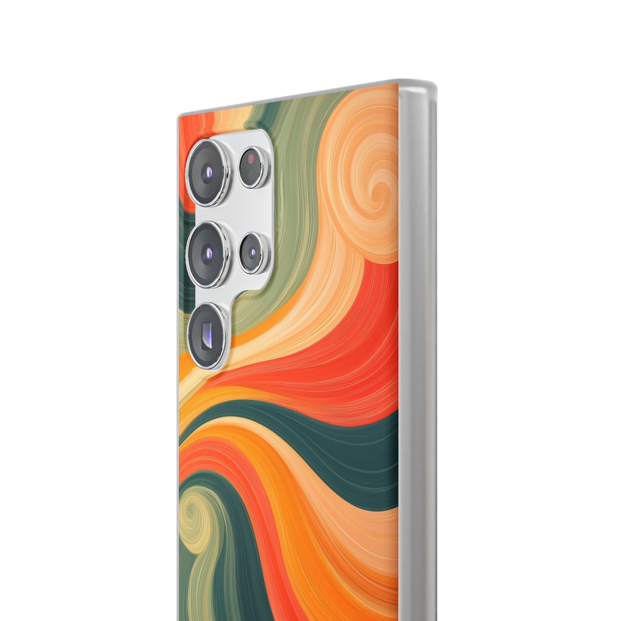 Swirling Ember Samsung S23 Ultra Case - Soft