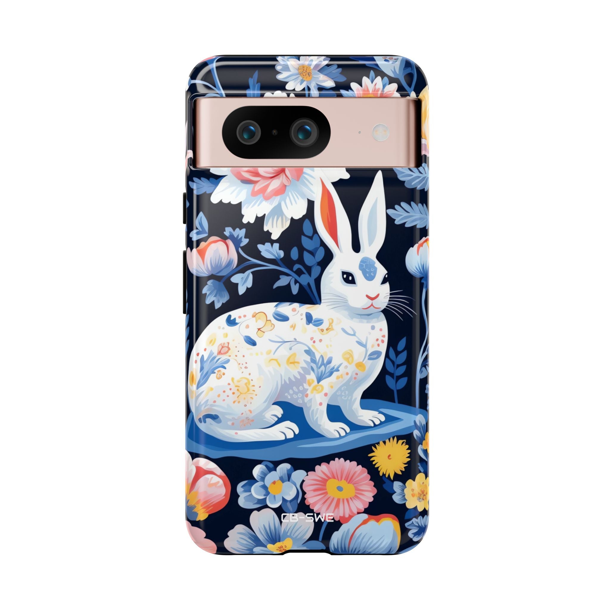 Floral Rabbit Dances - Google Pixel Case