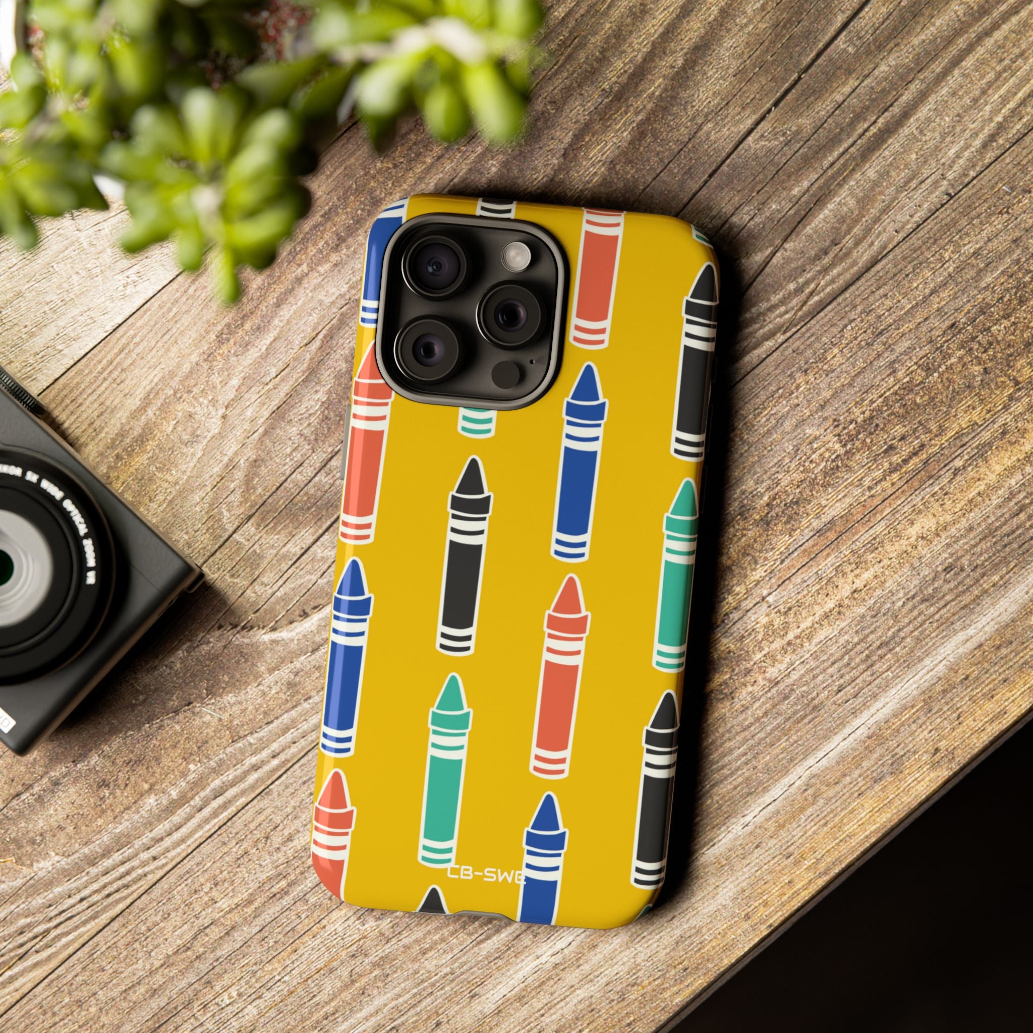 Crayons Dance Joyfully - iPhone Case