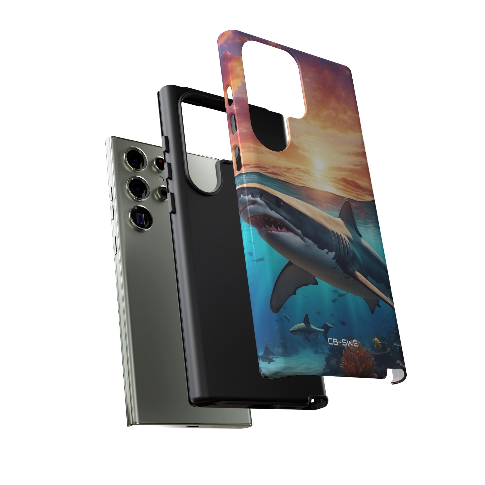 Shark Swims Through - Samsung Case