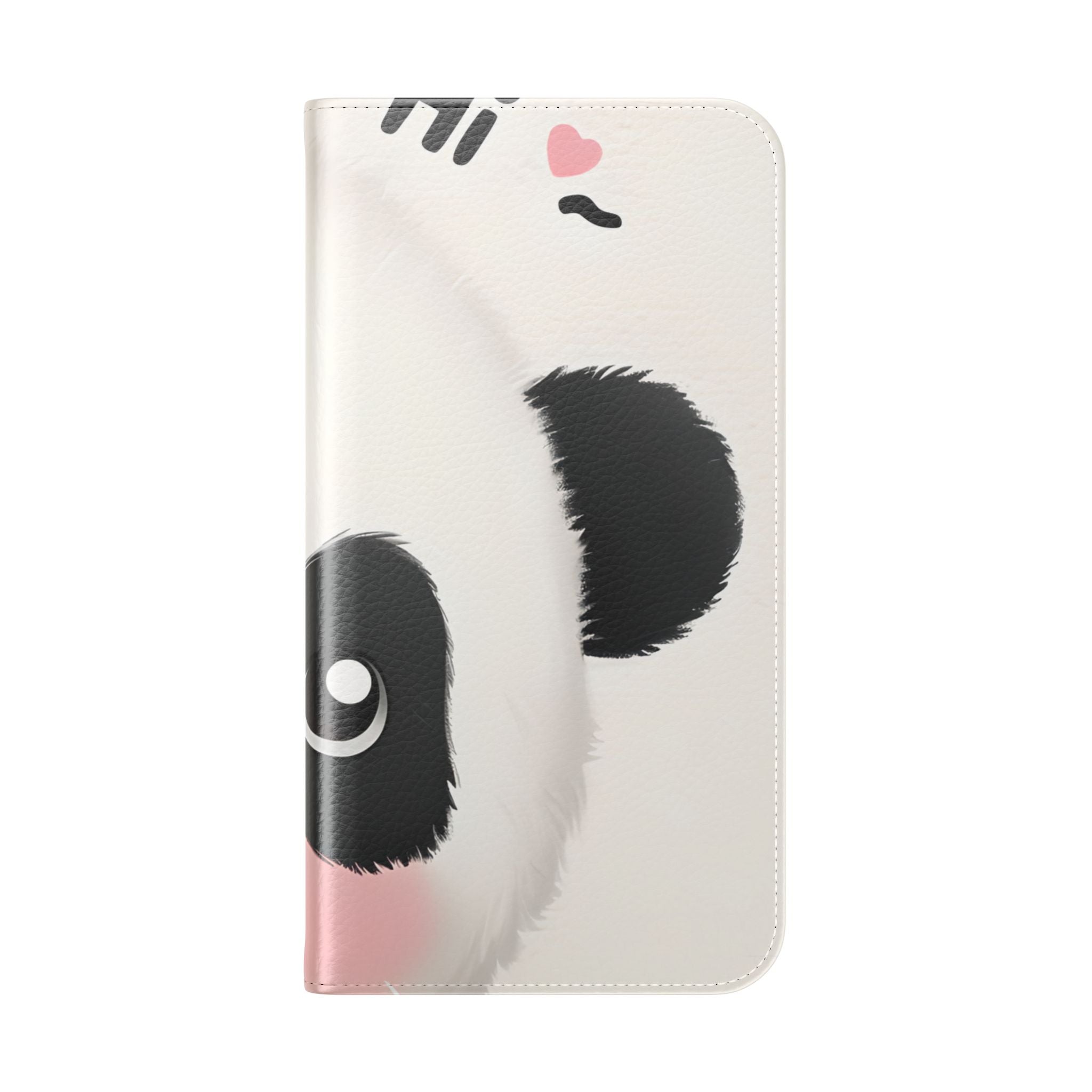 Kurkistava Panda Posliini - iPhone 16 Max -lompakkokotelo