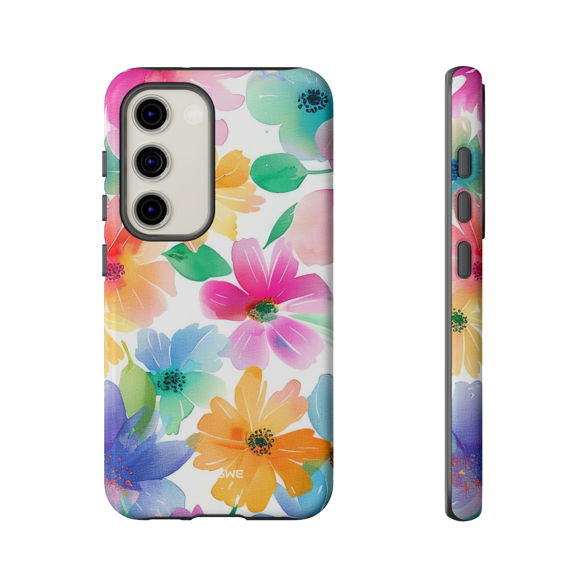 Vibrant Floral Impression - Samsung Case