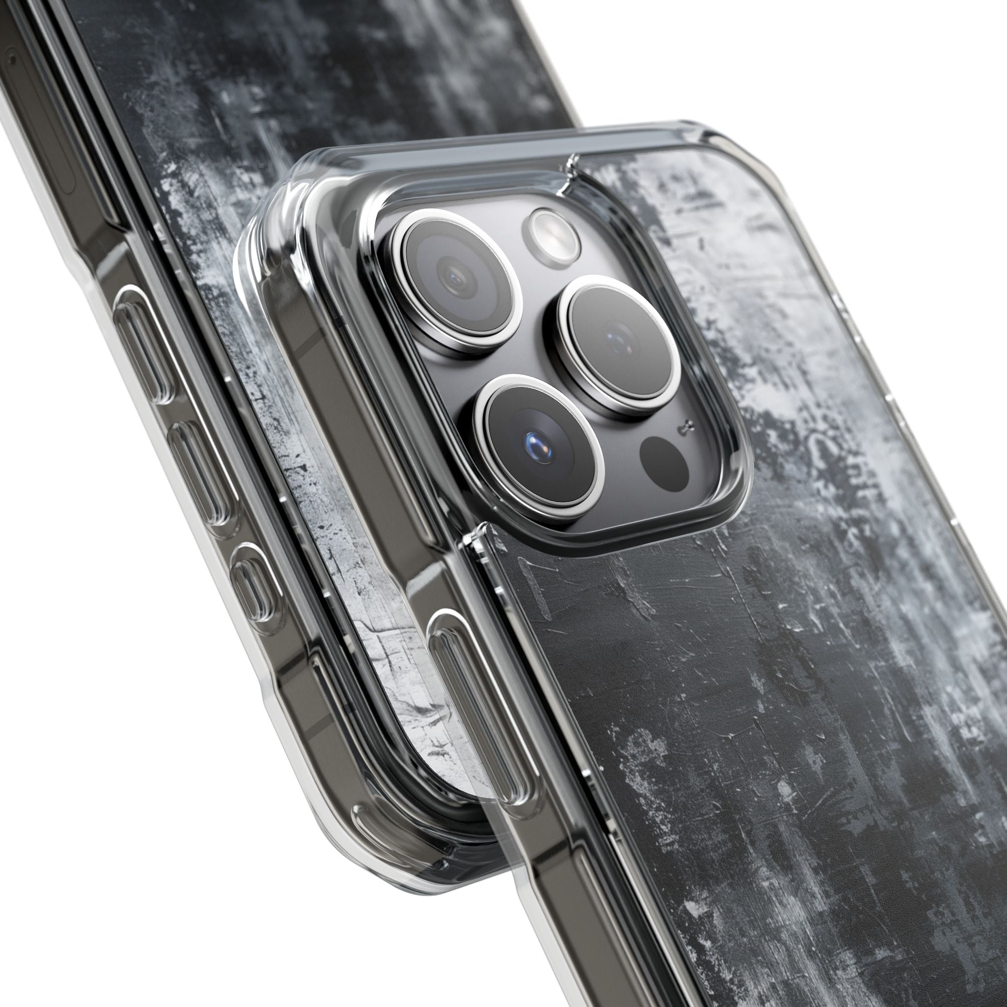 Textured Blackscape iPhone 15 Pro Case - Impact