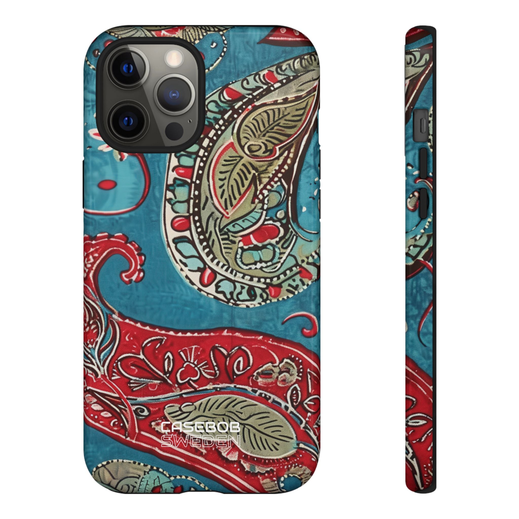 Paisley Floral Fusion iPhone 12 - Tough