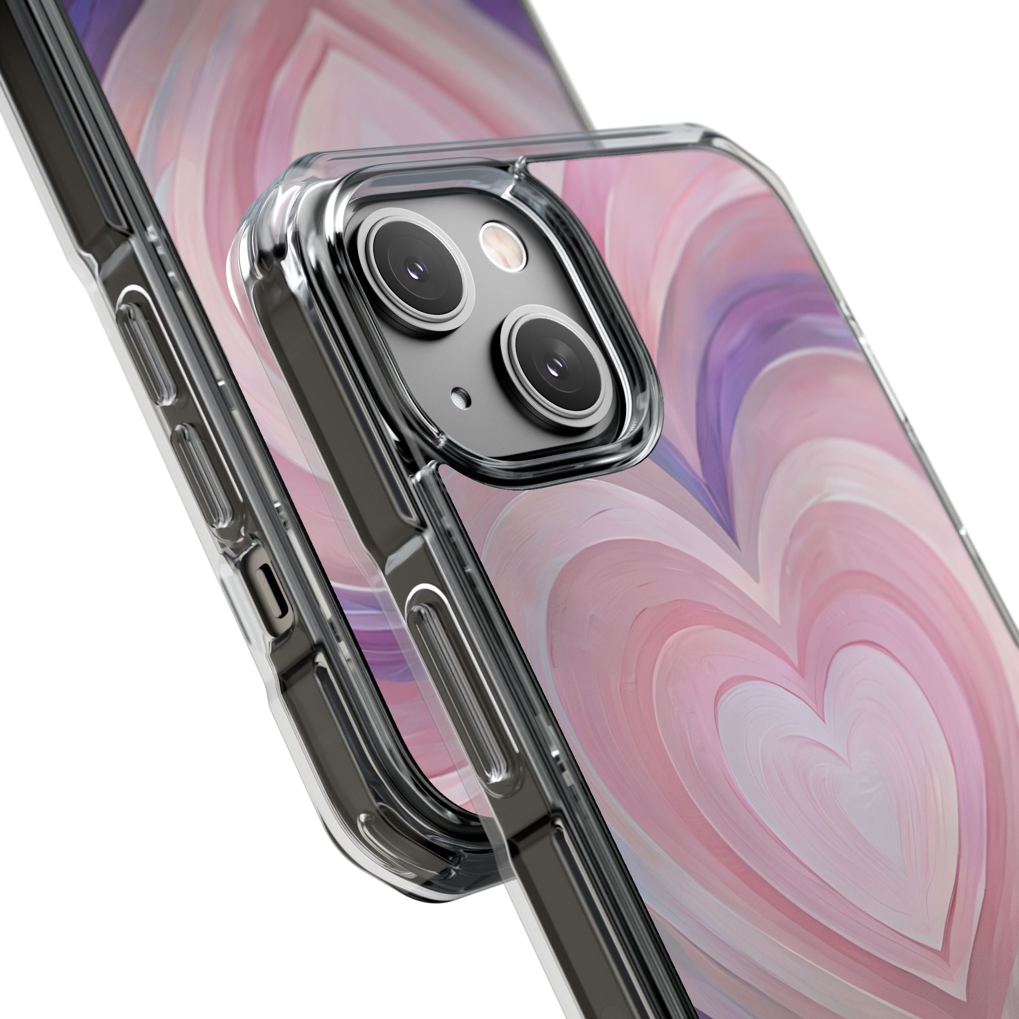 Impressionistic Heart Layers iPhone Case - Impact