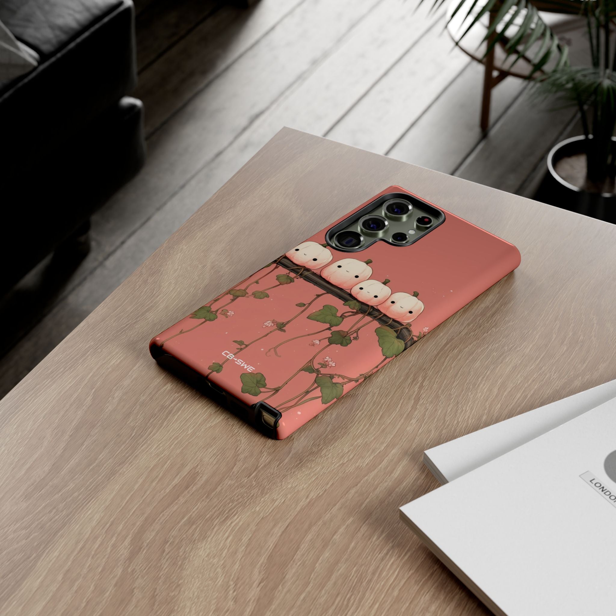 Pumpkins Greet Vines - Samsung Case
