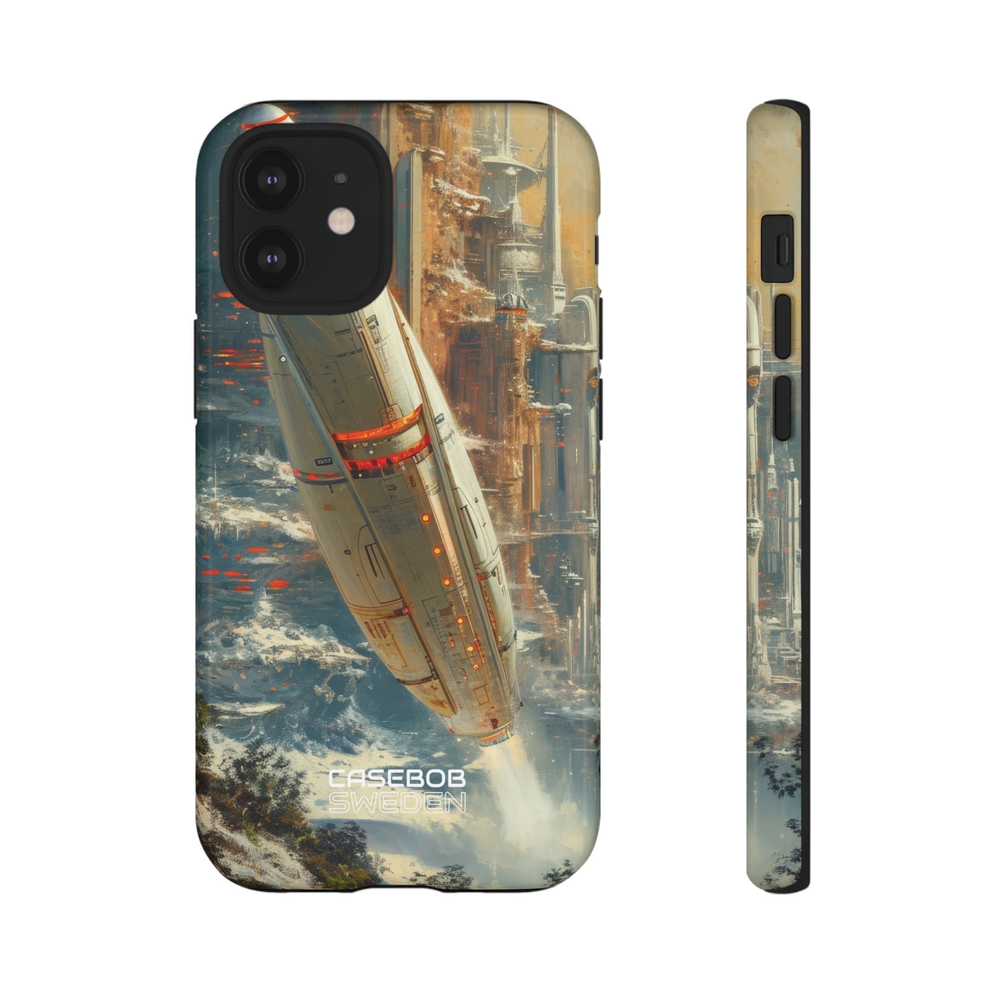 Futuristic Forest Voyage iPhone 12 - Tough