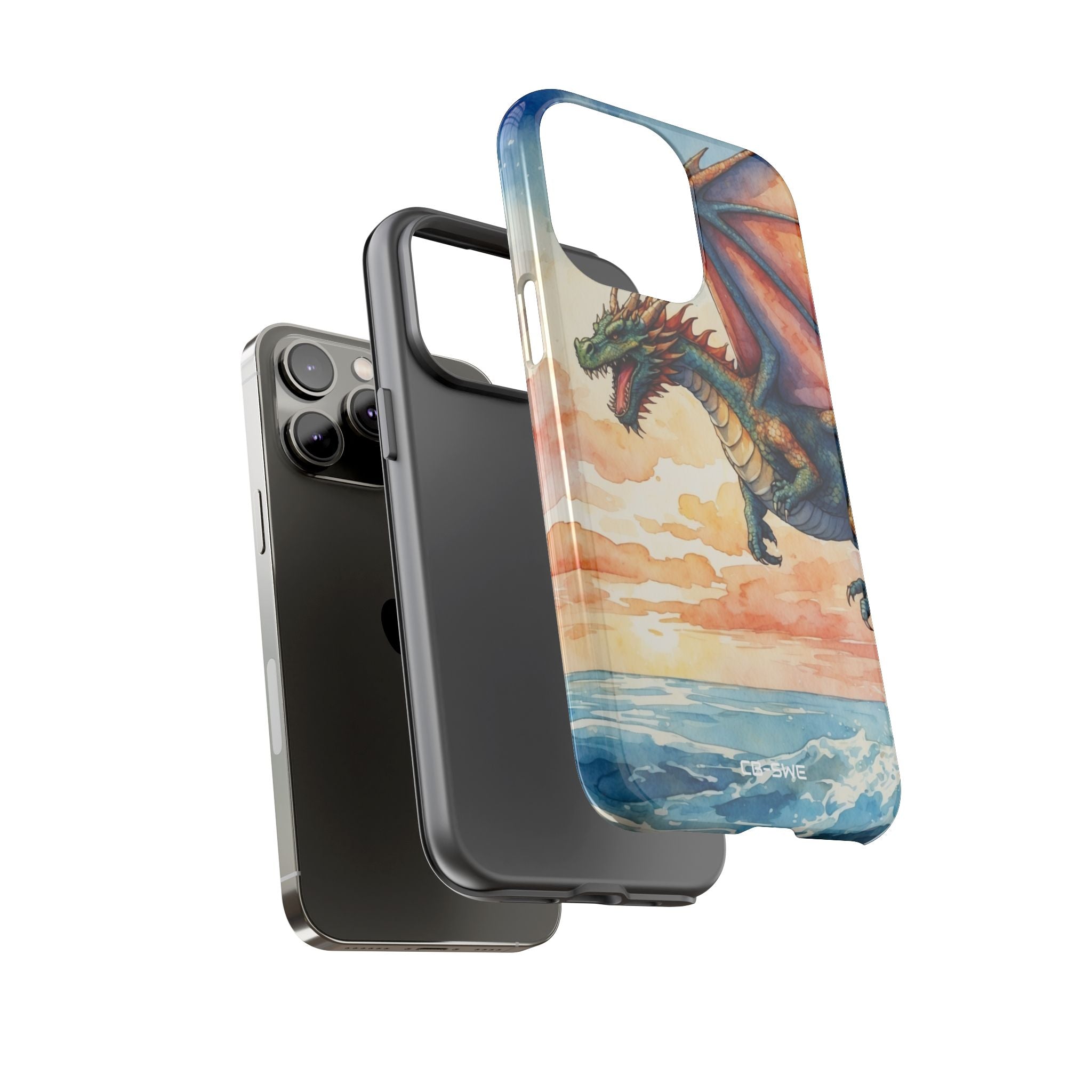 Soaring Dragon Emerges - iPhone Case