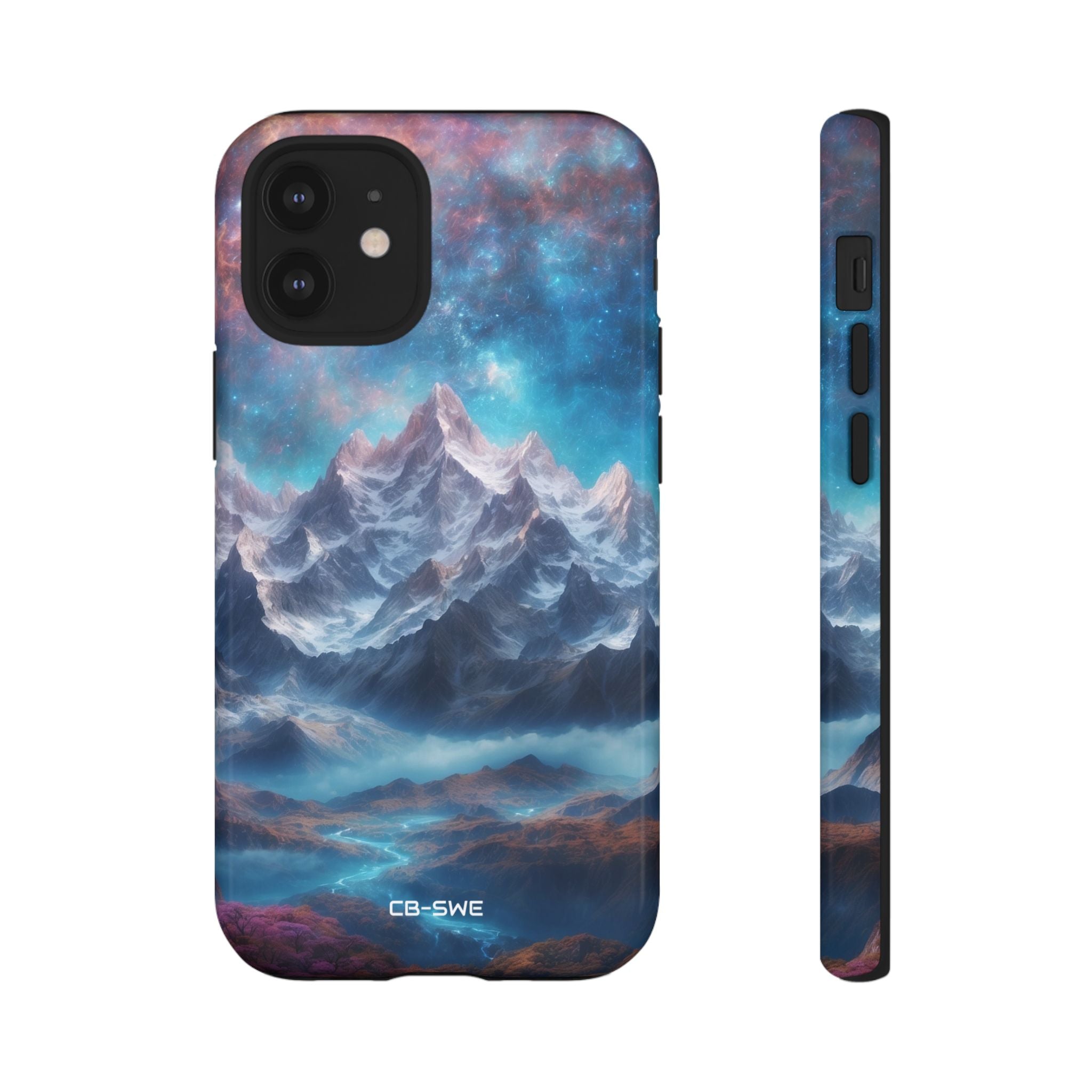 Celestial Mountains Rise - iPhone Case