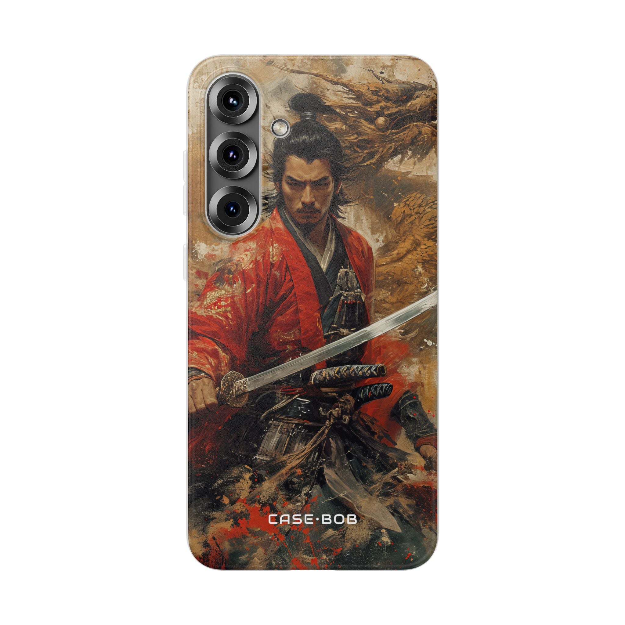 Crimson Samurai Samsung S25 Plus Case - Soft