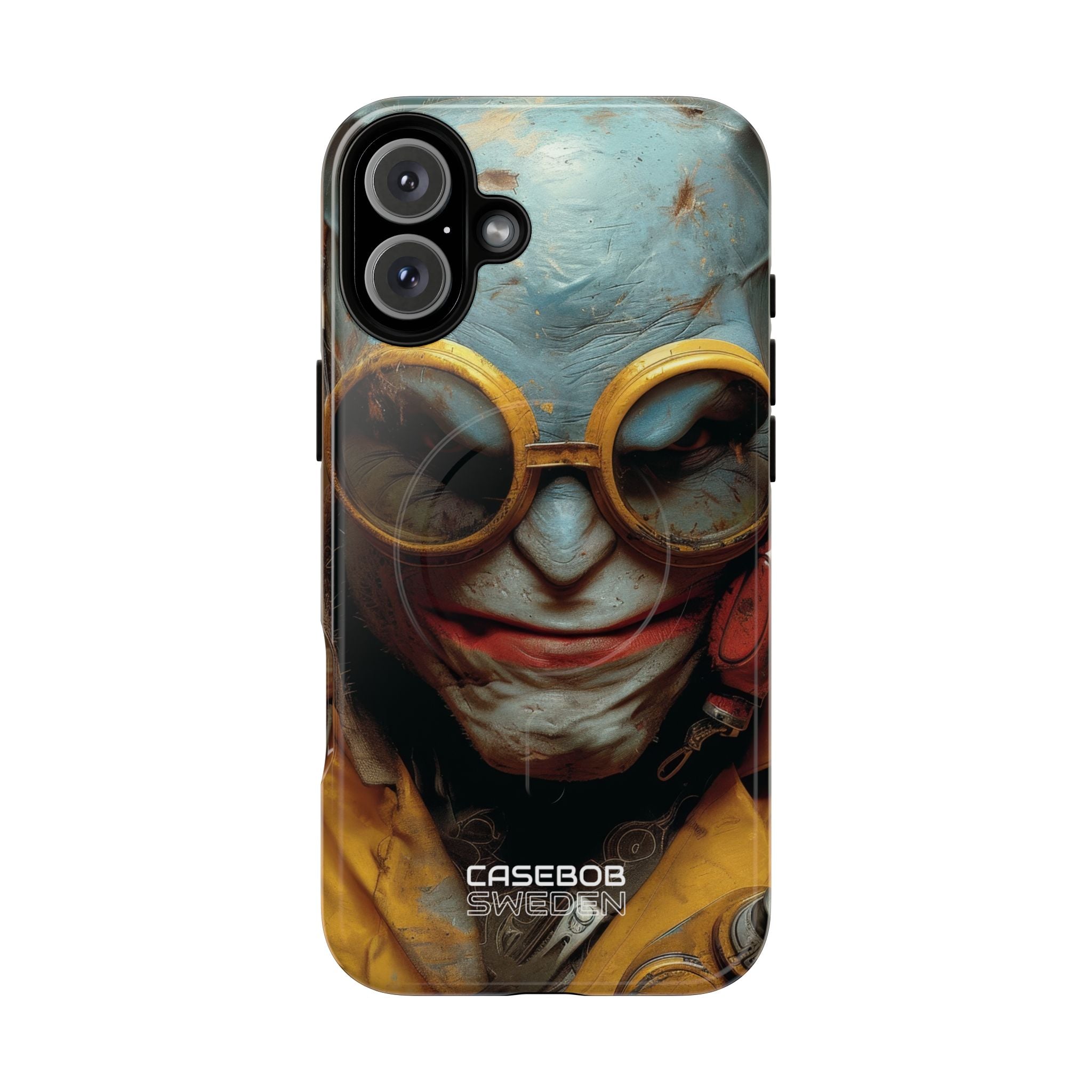 Steampunk Masked Adventurer iPhone 16 - Tough+
