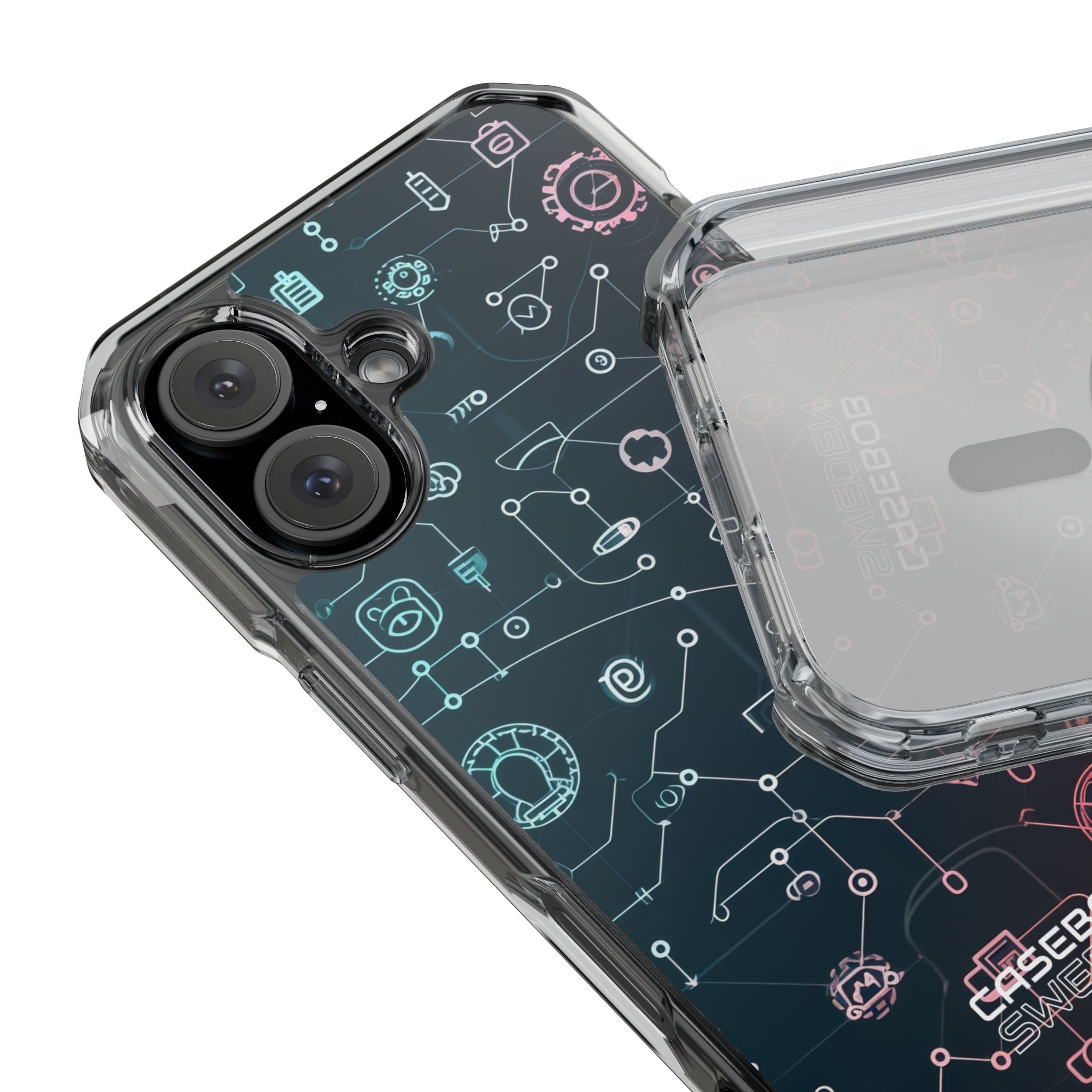 Digital Circuit Flow iPhone 16 - Impact Clear+