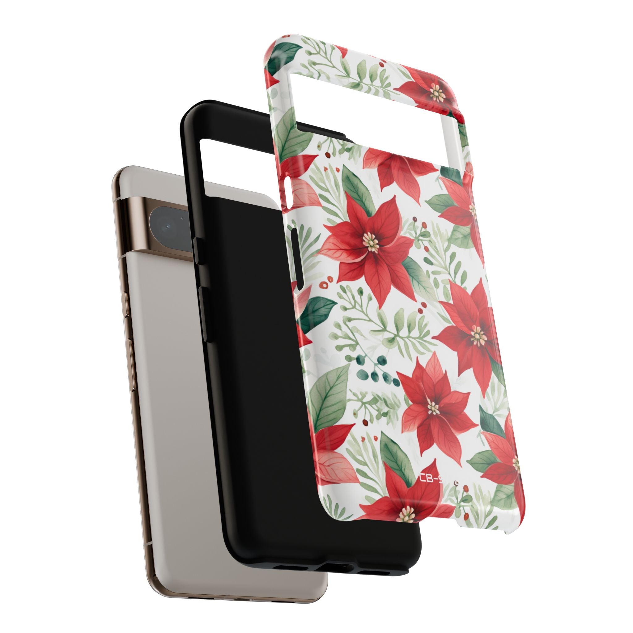 Poinsettias Bloom Bright - Google Pixel Case