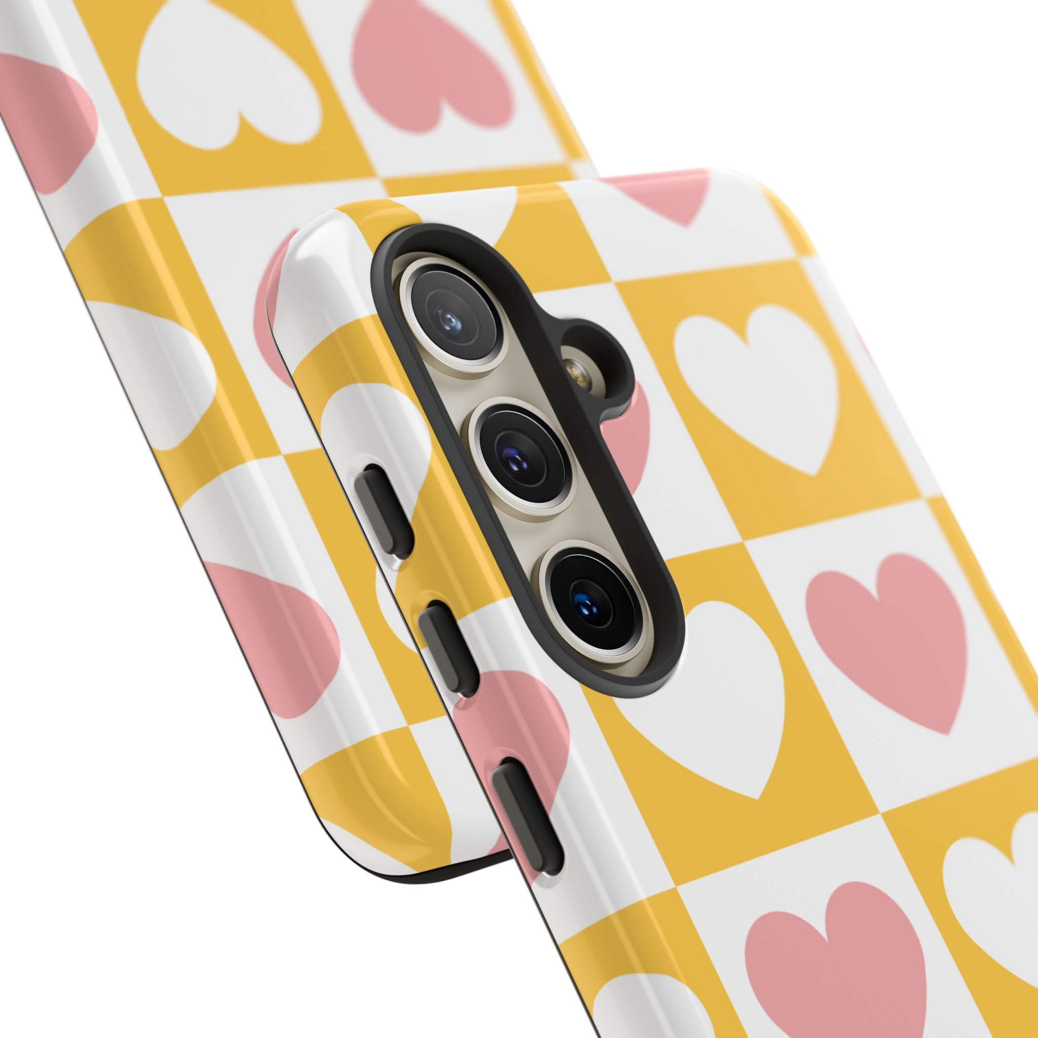 Heart Grid Harmony - Samsung Case