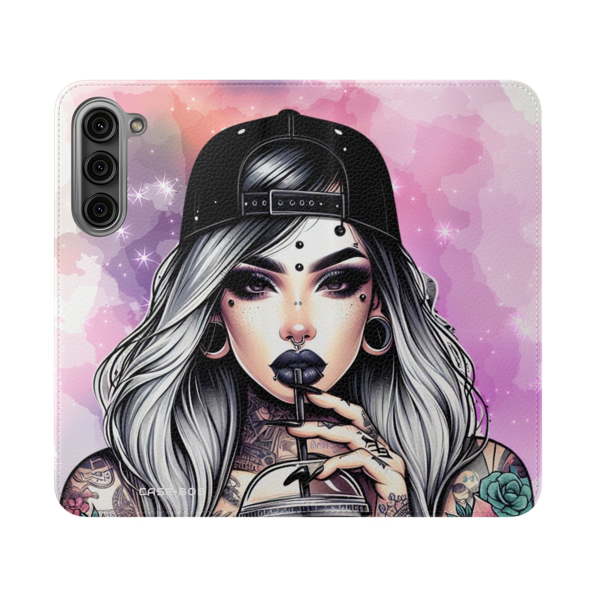 Silver Siren - Samsung S23+ Case - Wallet