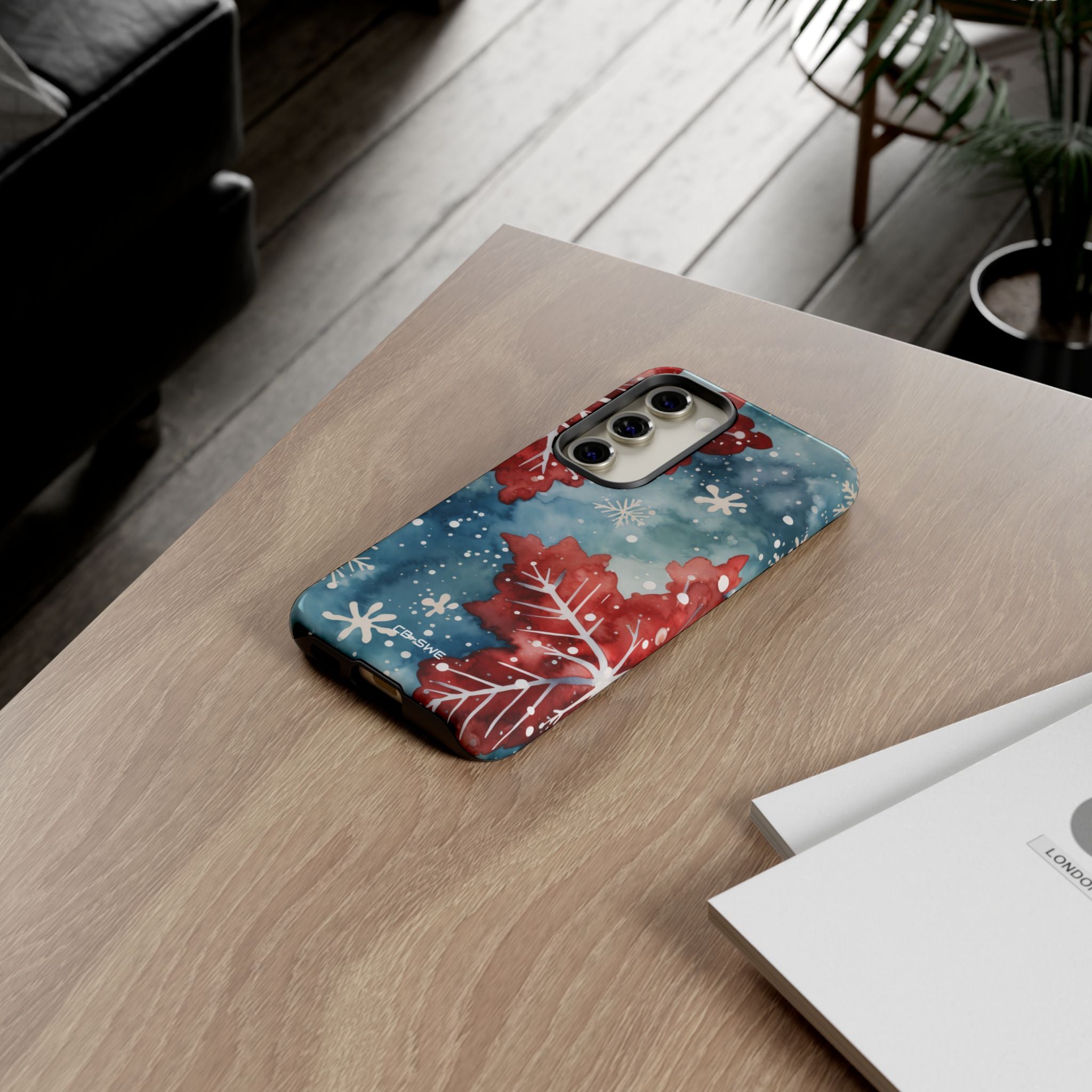 Winter Leaves Dance - Samsung Case