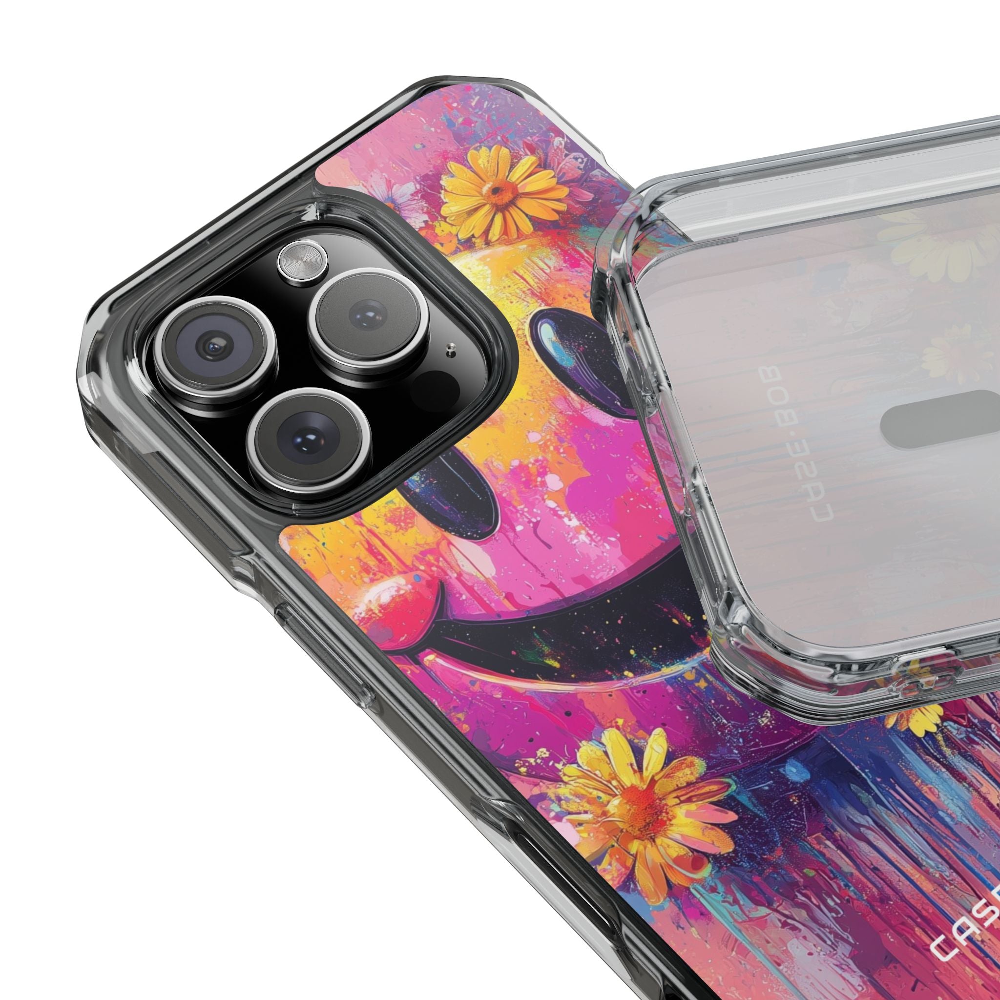 Smiley Bloom iPhone 16 Pro Case - Impact