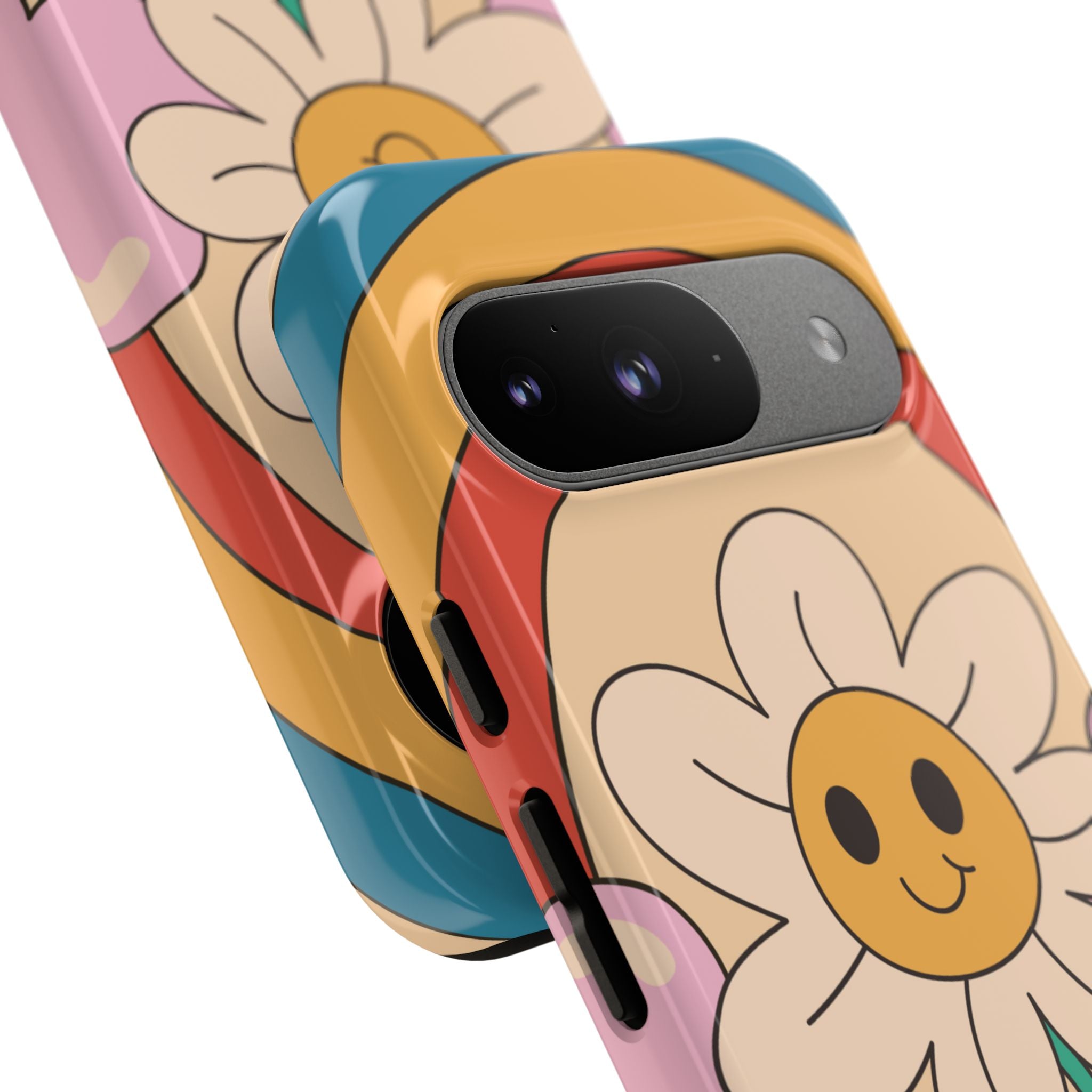 Joyful Retro Bloom - Google Pixel Case