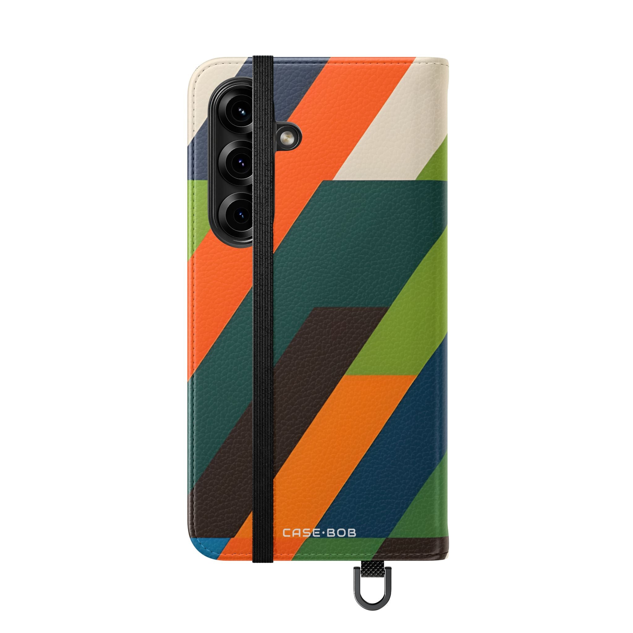 Zigzag Stripes - Samsung S25 Case - Wallet