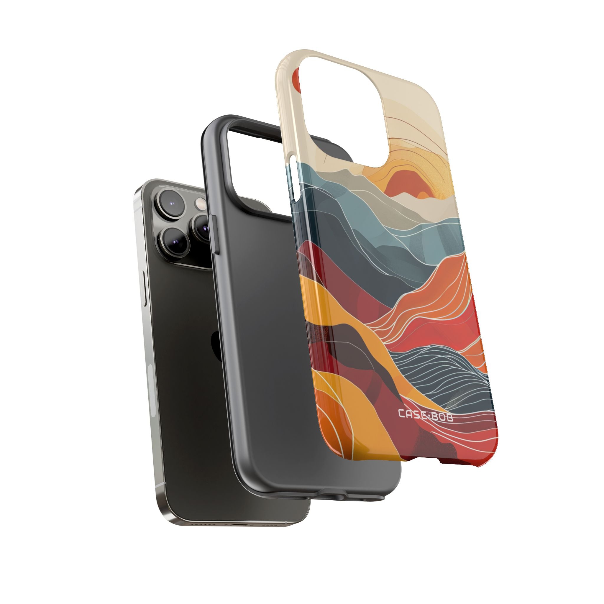 Sunlit Ridges iPhone 14 Pro Max Case - Tough